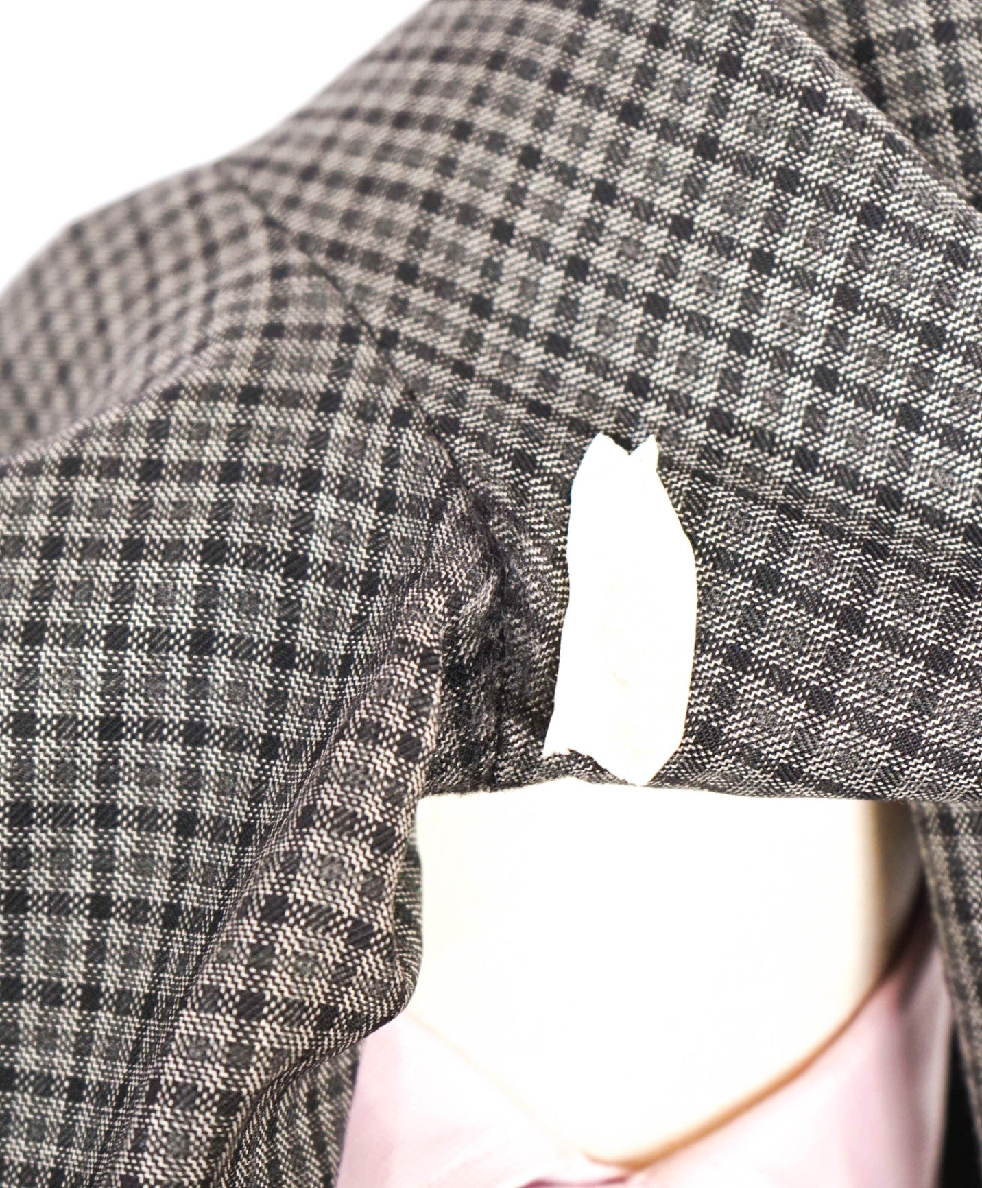 $5,970 TOM FORD - 2-Piece "FIT Y" Gray Gingham Check Suit - 42R