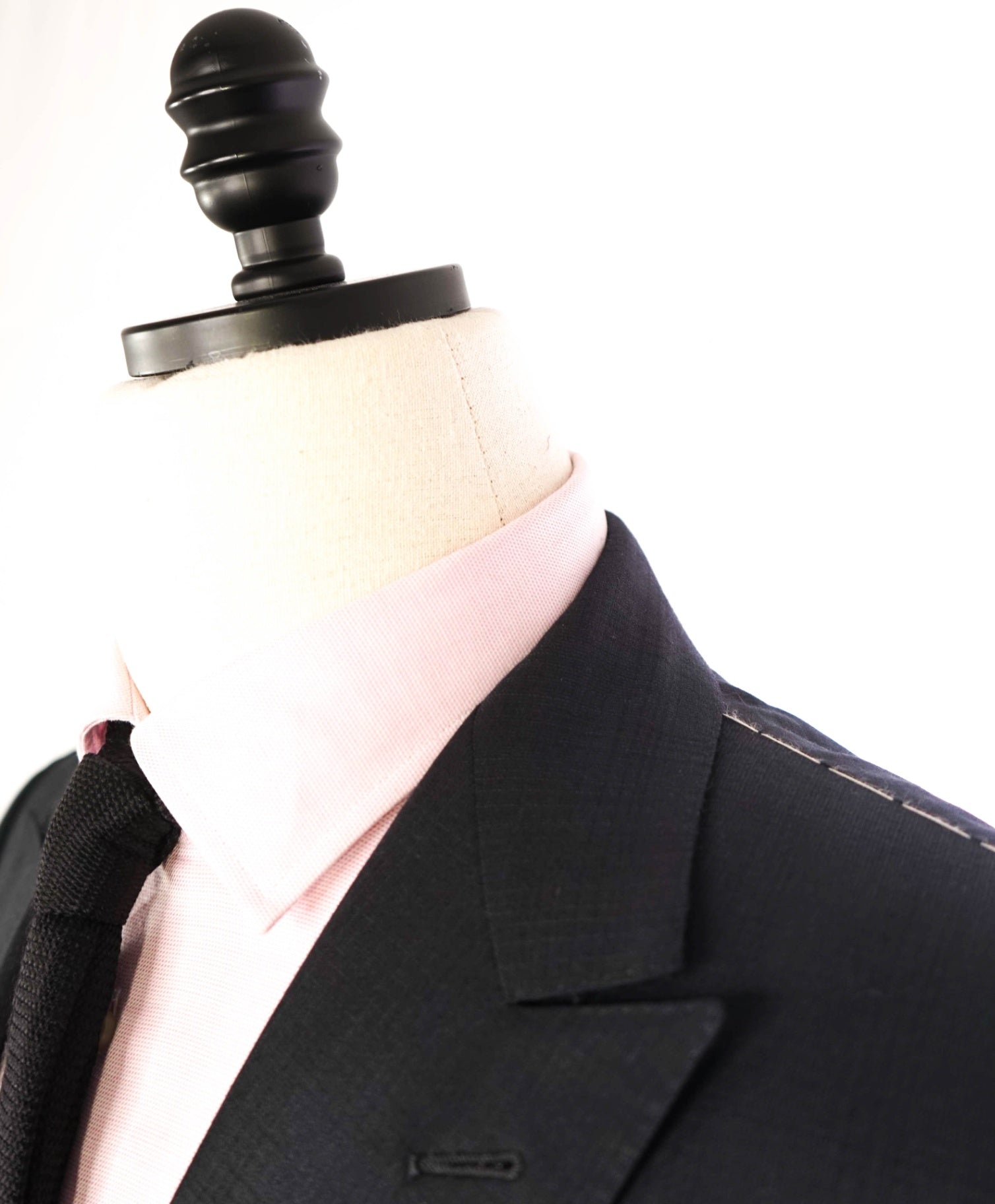 $3,995 Ermenegildo Zegna "TROFEO" Dark Grey Plaid Wool Suit 44R