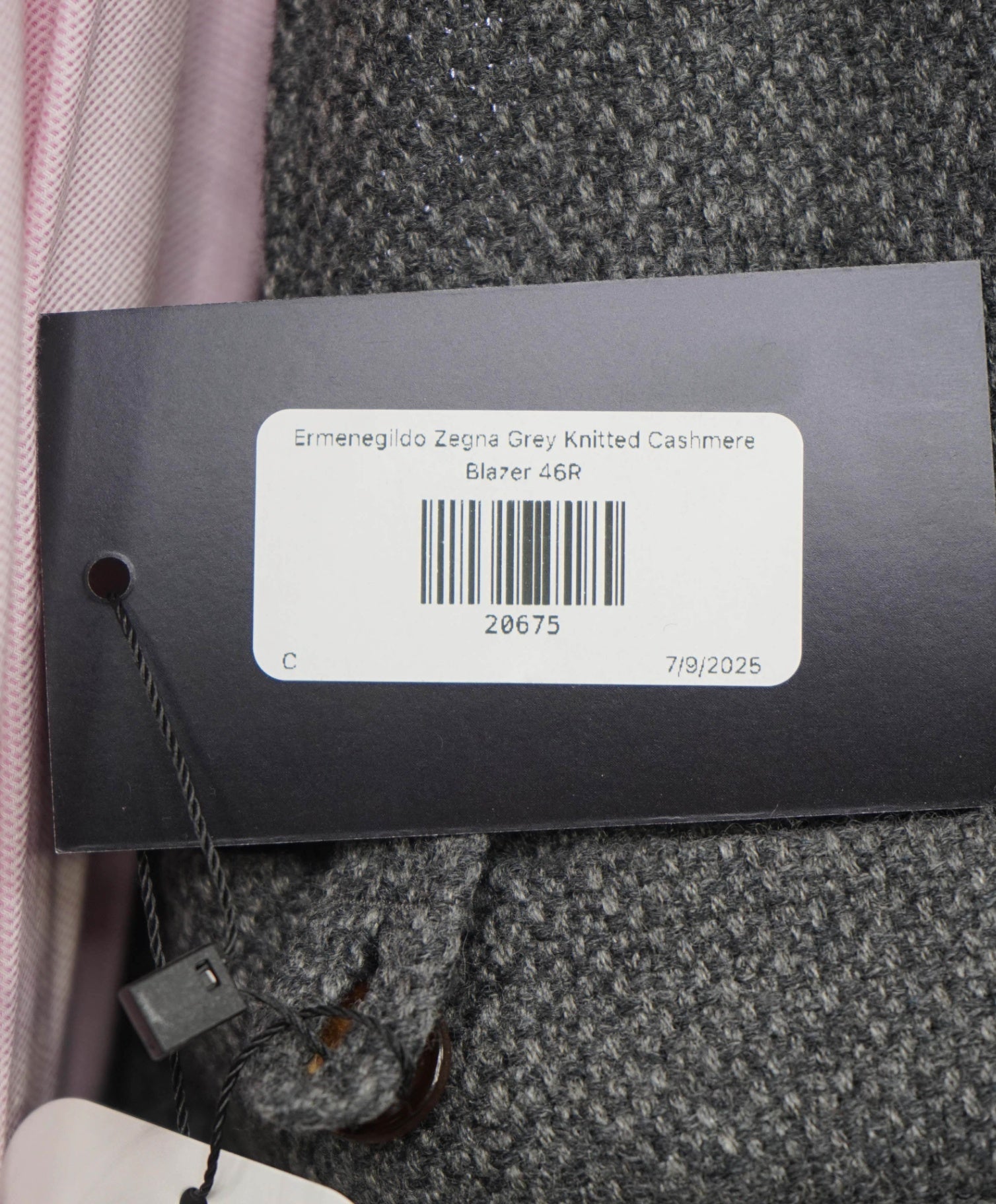 $4,950 Ermenegildo Zegna Grey PURE OASI CASHMERE Blazer 46R