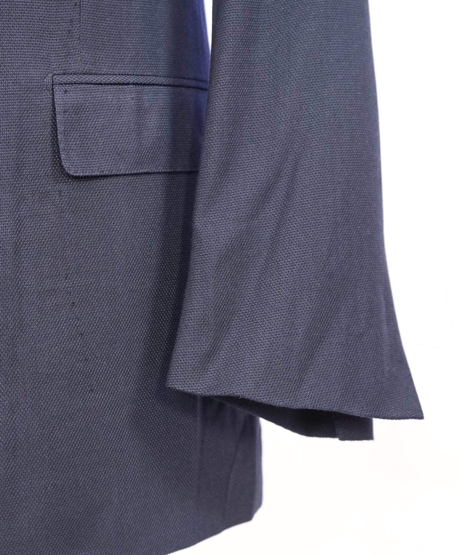 2,695 Ermenegildo Zegna Iconic PURE SILK Navy Blazer 48L