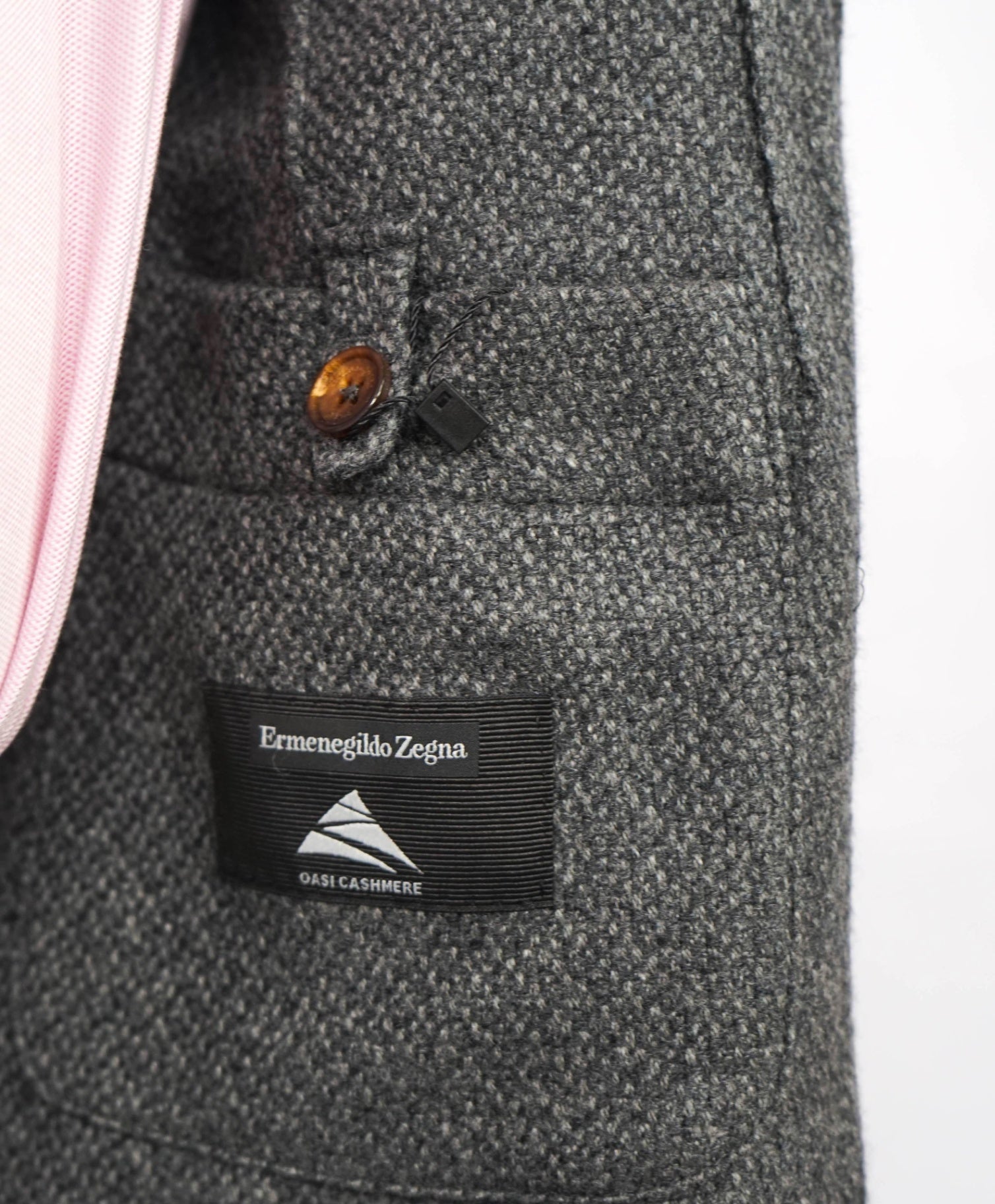 $4,950 Ermenegildo Zegna Grey PURE OASI CASHMERE Blazer 46R