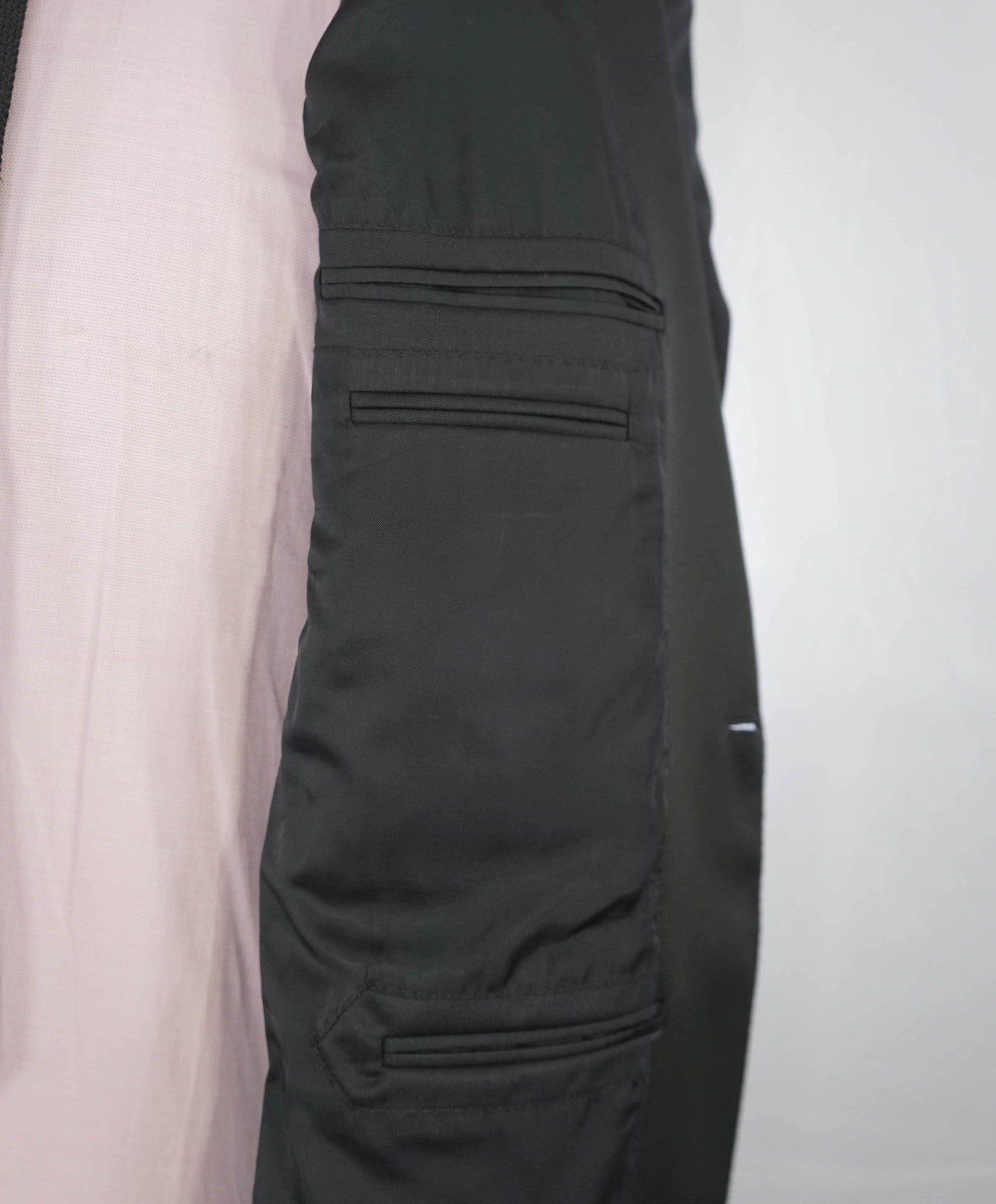 $3,995 Ermenegildo Zegna "MICROSPHERE" Black Wool Tuxedo Suit 42S