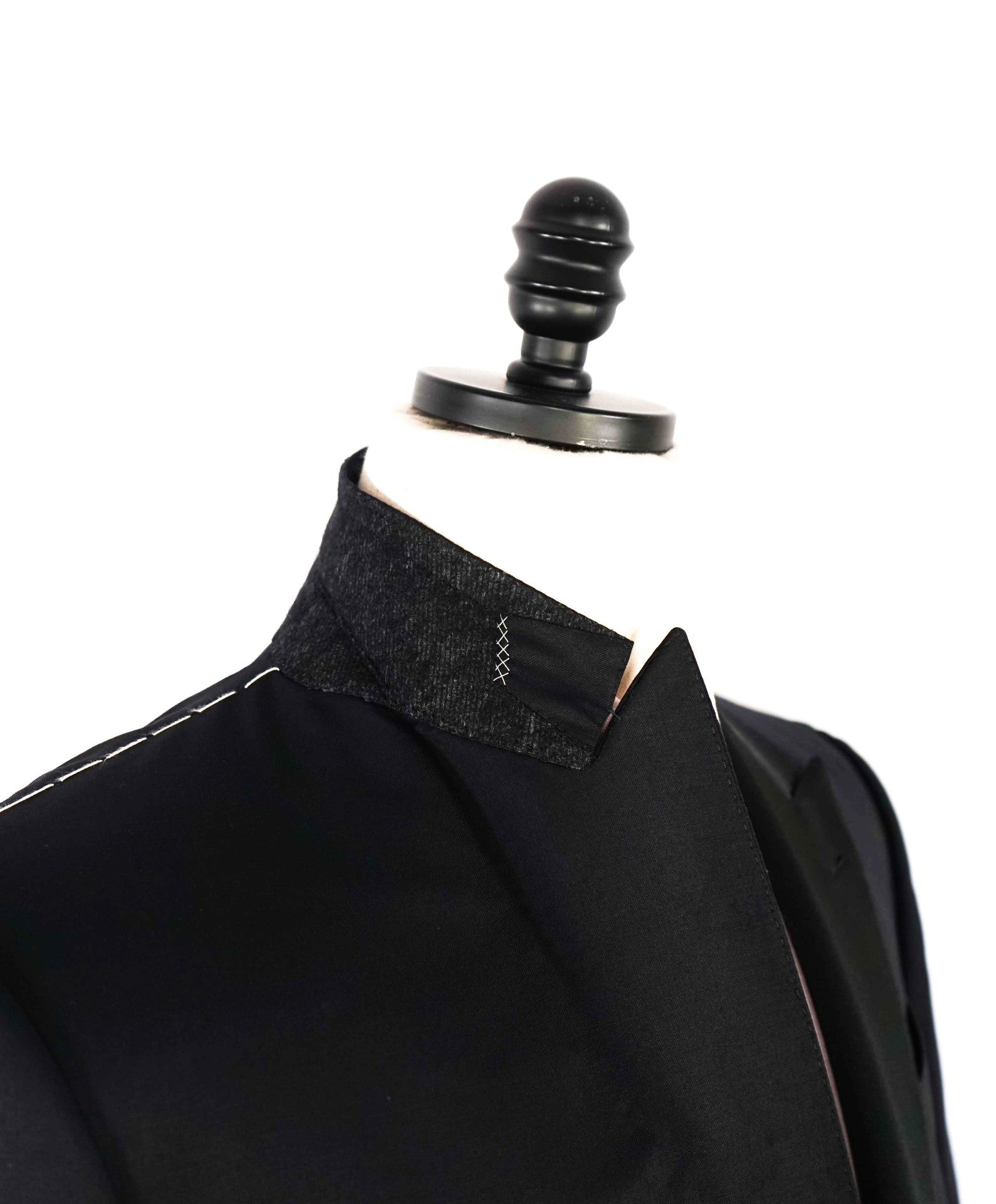 $3,995 Ermenegildo Zegna "MICROSPHERE" Black Wool Tuxedo Suit 42S