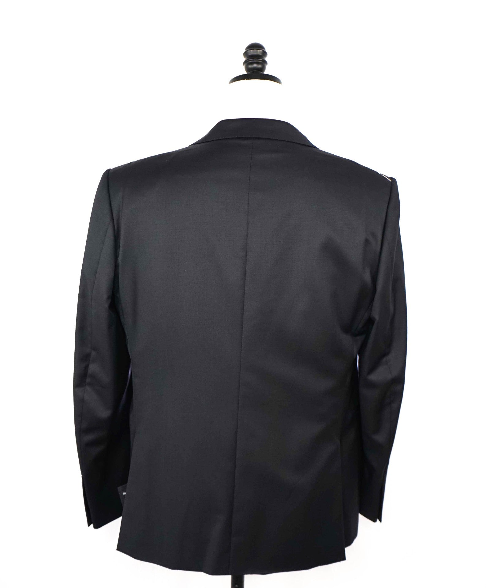 $3,995 Ermenegildo Zegna "MICROSPHERE" Black Wool Tuxedo Suit 42S