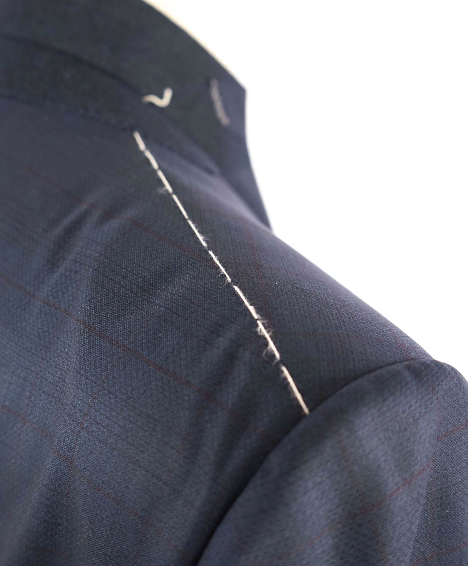 $4,995 Ermenegildo Zegna Blue Check "15 MILMIL 15" Wool Suit 48L