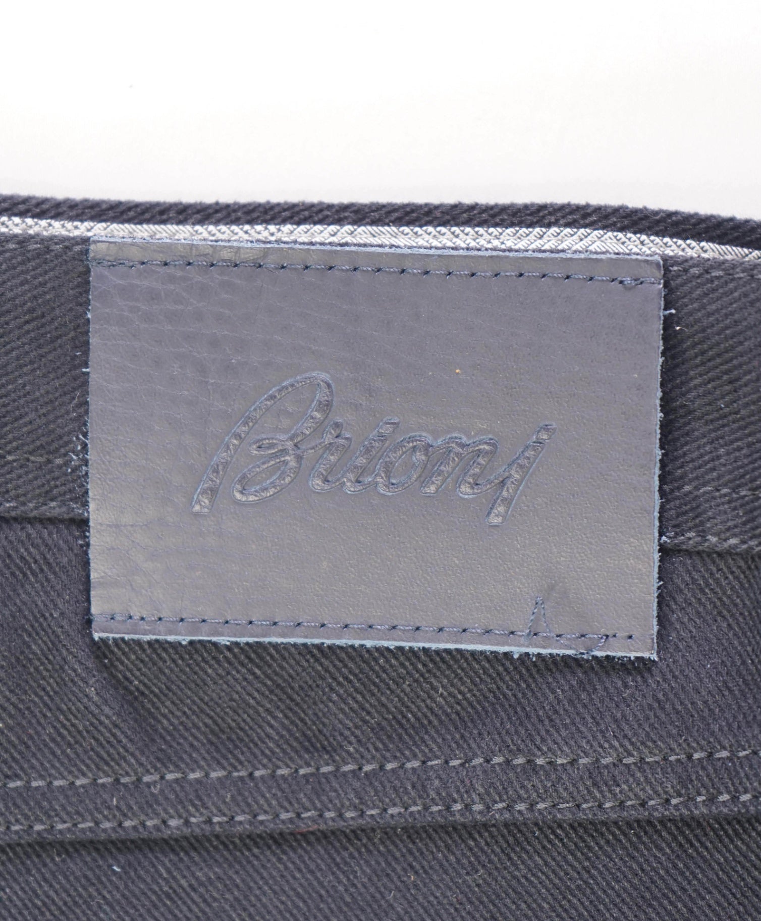 $995 Brioni Navy Cotton 5-Pocket Casual/Dress Pants 45W