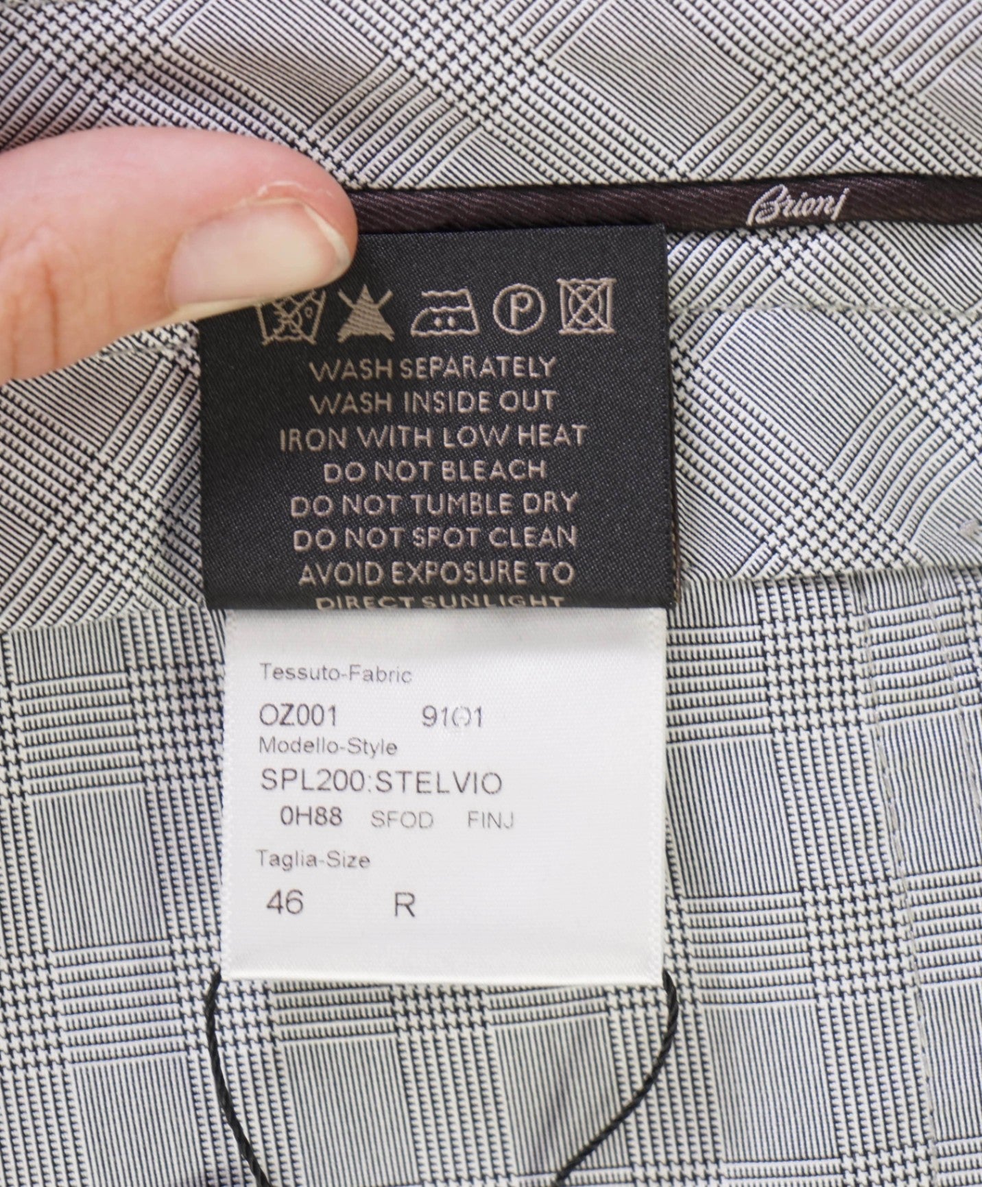 $995 Brioni Navy Cotton 5-Pocket Casual/Dress Pants 45W