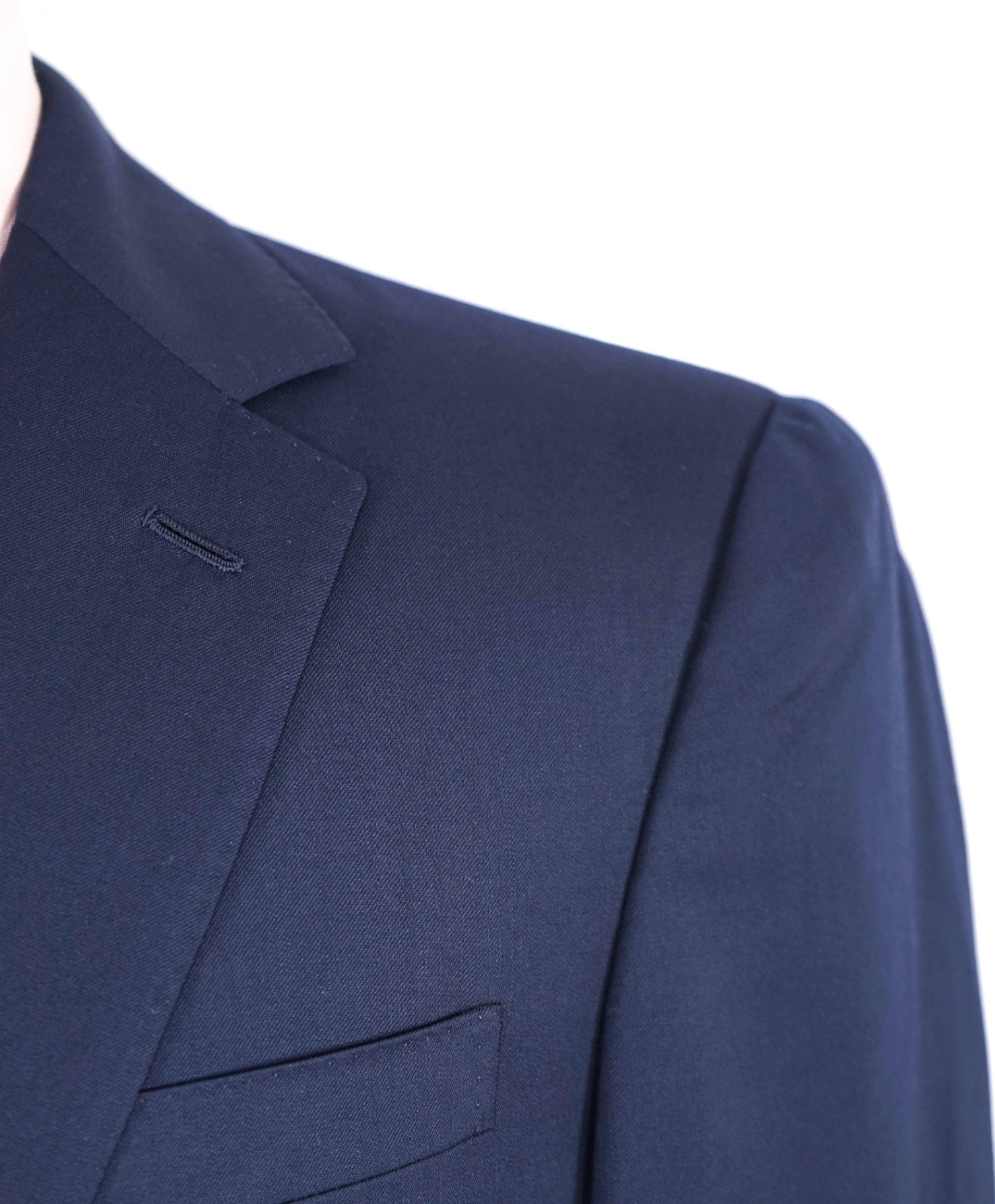 $2,395 RALPH LAUREN PURPLE LABEL - Gold Button Classic Blazer -38R