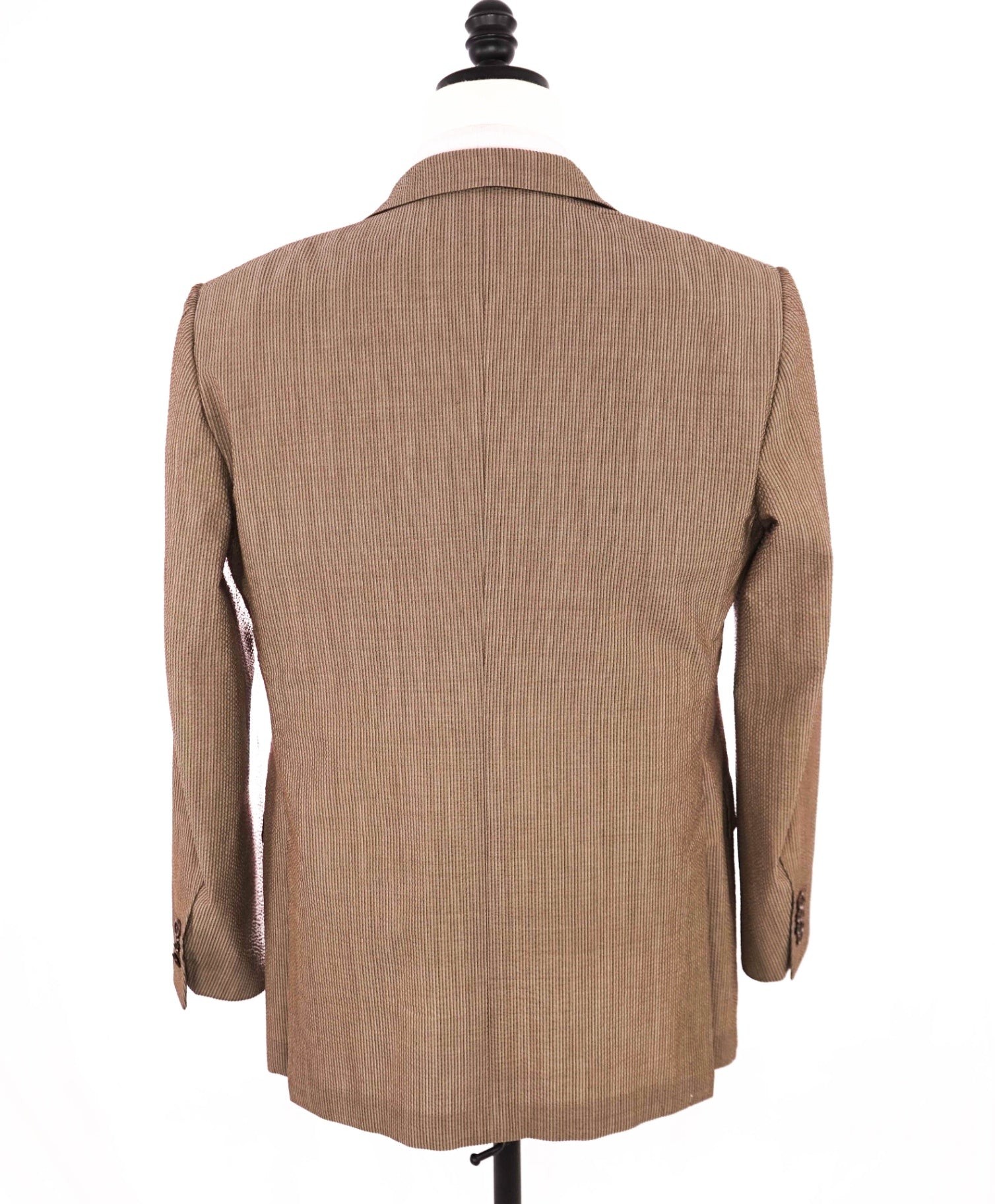 $3,290 ZEGNA "High Performance" Seersucker Wool/Silk Blazer 42R