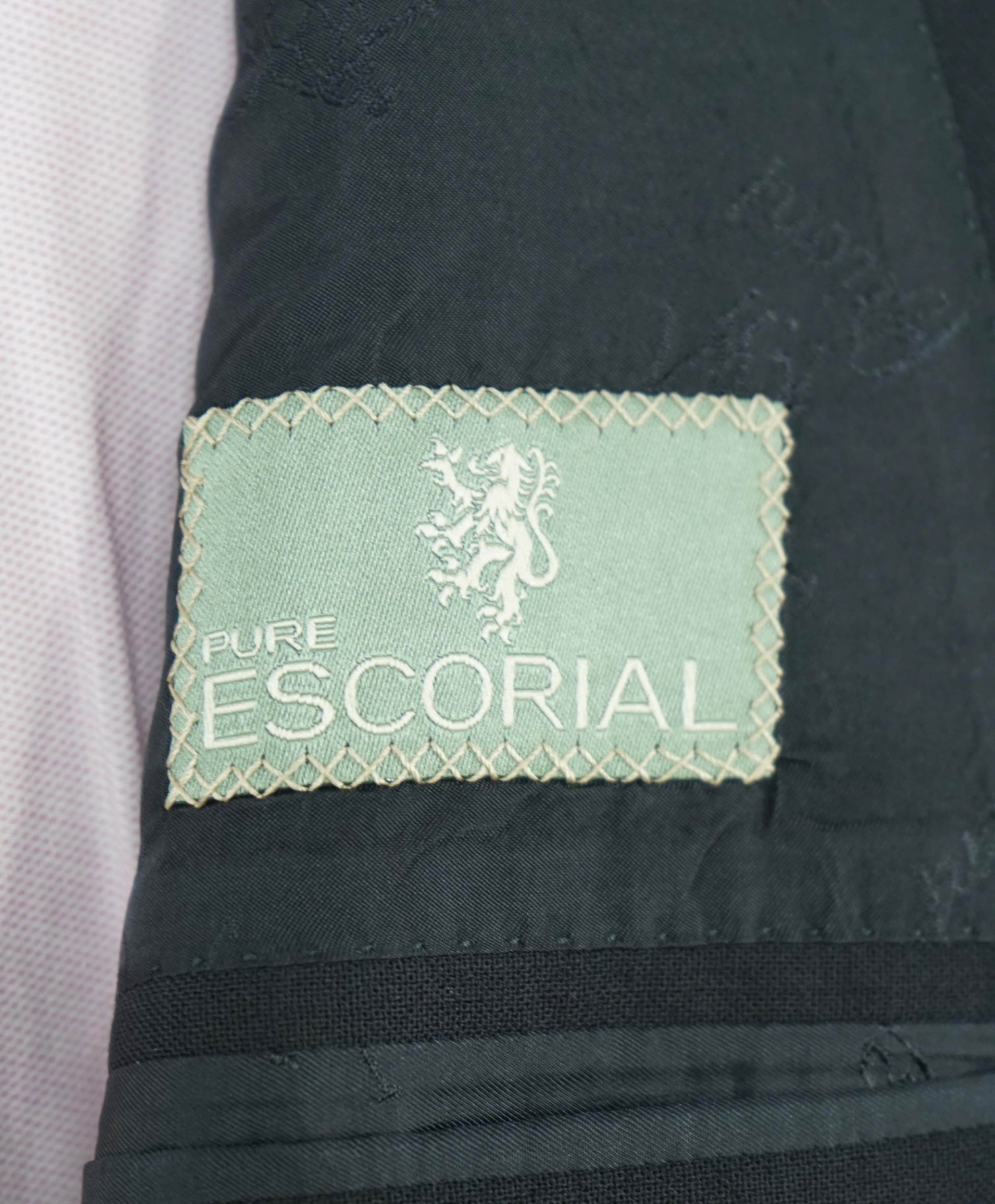 $4,800 BRIONI Solid Black 2/3 Btn Roll Lapel Wool Blazer 52R