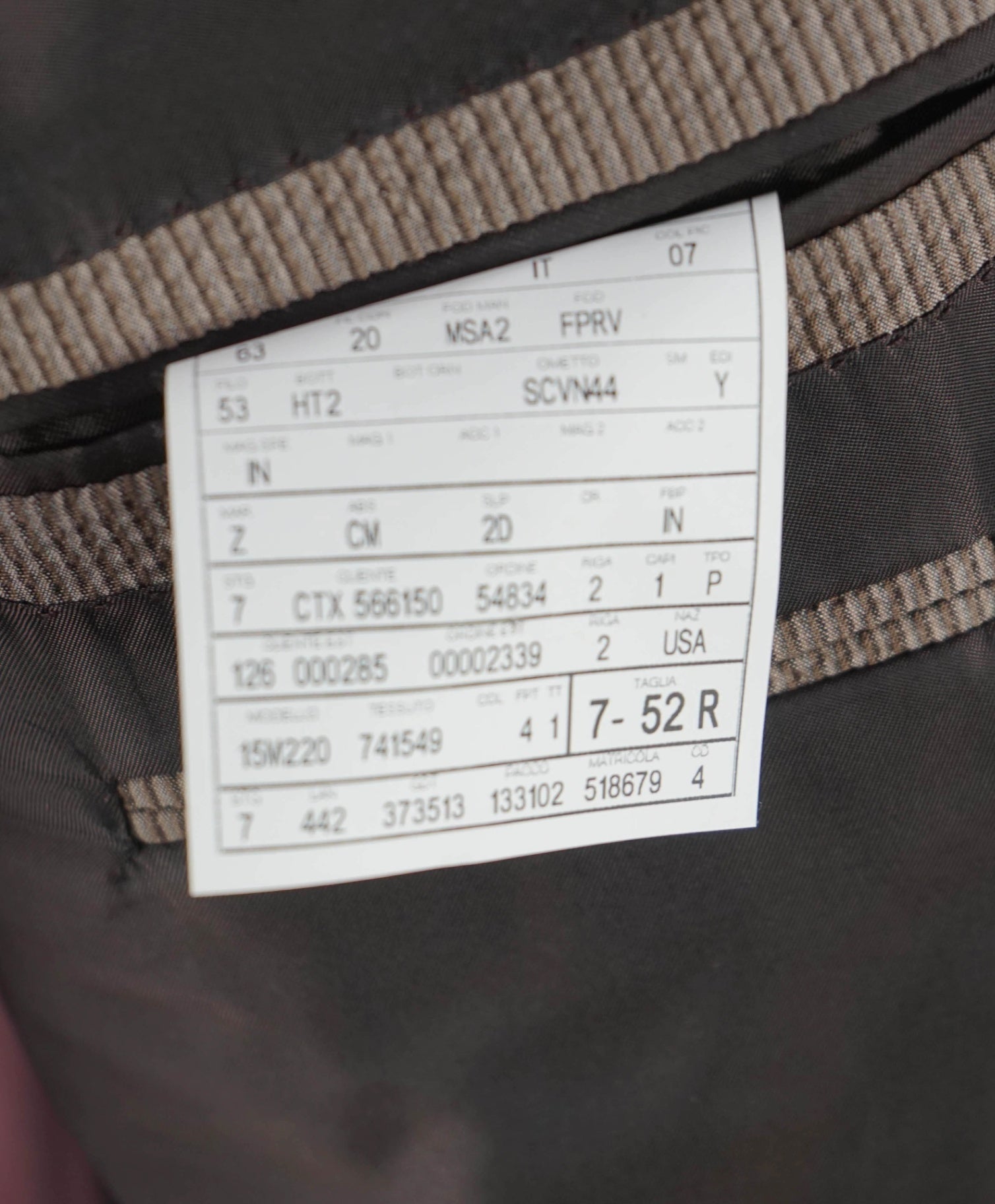 $3,290 ZEGNA "High Performance" Seersucker Wool/Silk Blazer 42R