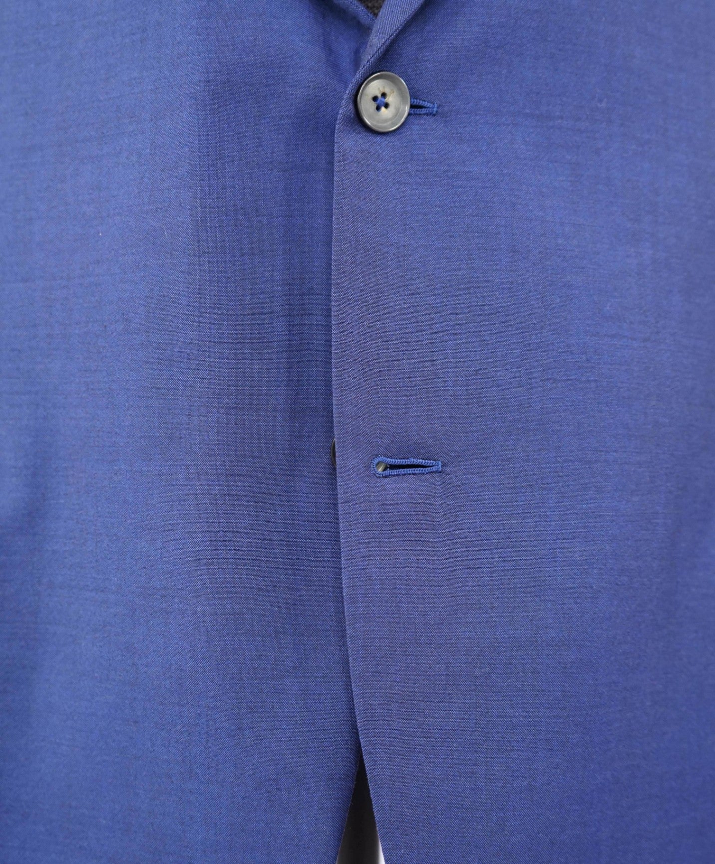 $6,500 ISAIA Solid Royal Blue CUSOTM MADE Wool/Mohair Blazer 50S US