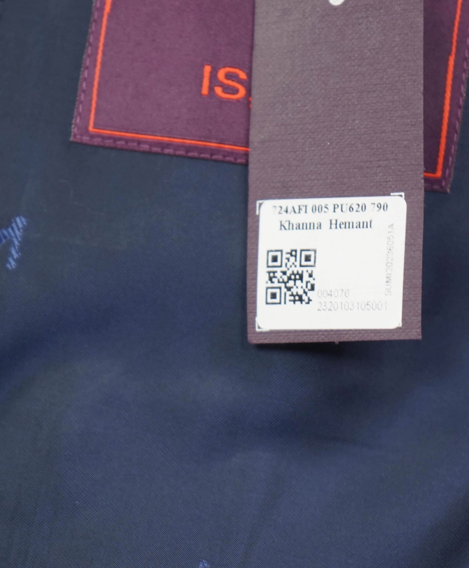 $6,500 ISAIA Solid Royal Blue CUSOTM MADE Wool/Mohair Blazer 50S US