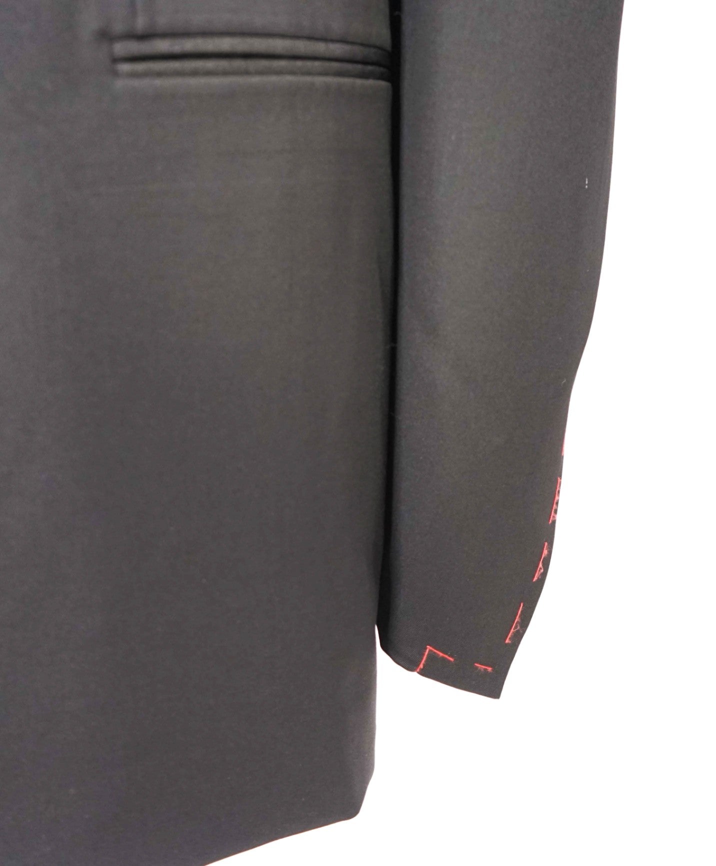 $4,595 ISAIA -"AQUASPIDER" PEAK LAPEL Black Tuxedo- 56R (66EU)