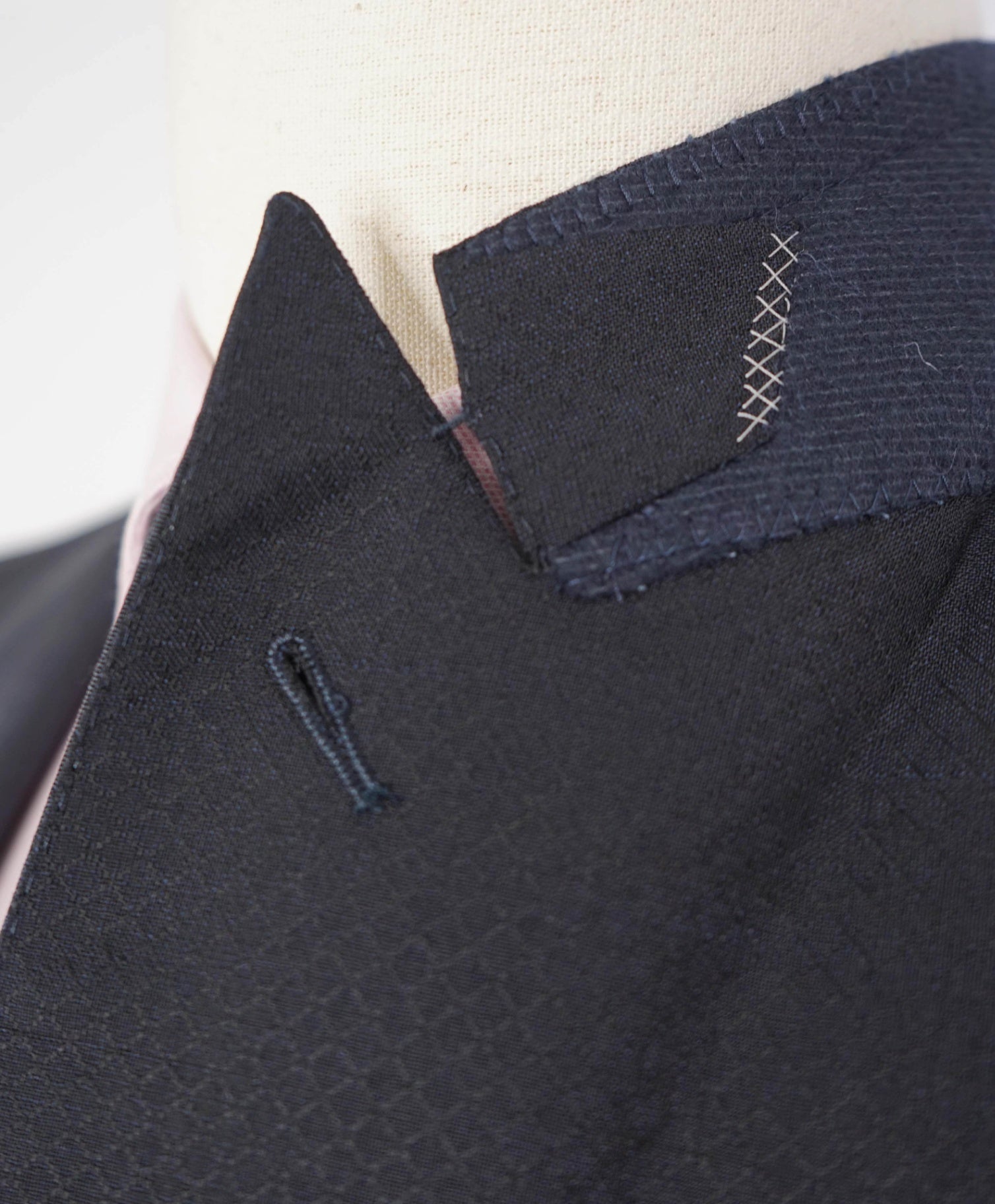 $2,695 ZEGNA Black Diamond Wool/Mohair Dinner Jacket Blazer 44R