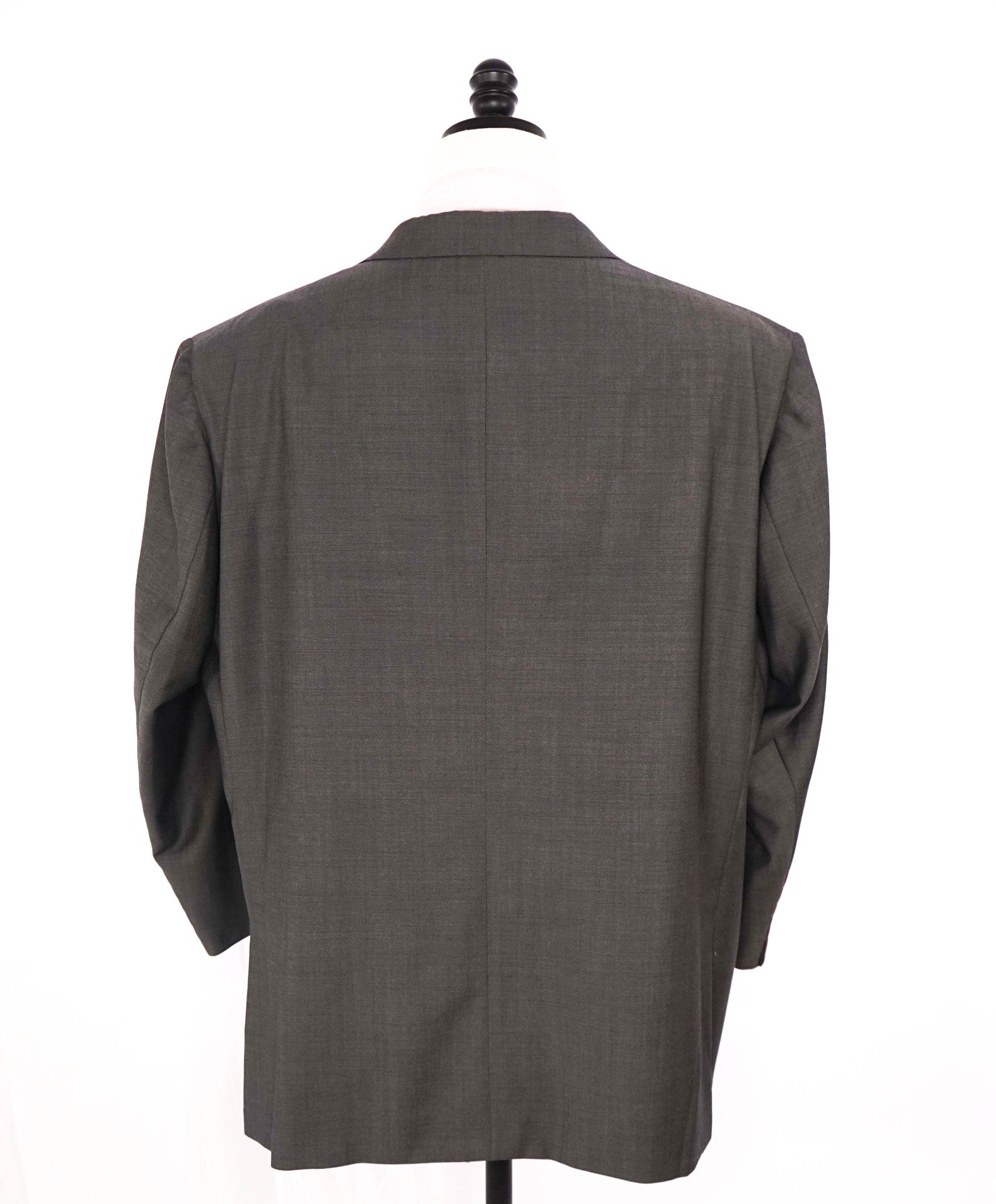 $6,500 ISAIA Solid Gray CUSOTM MADE Wool/Mohair Blazer 50S US