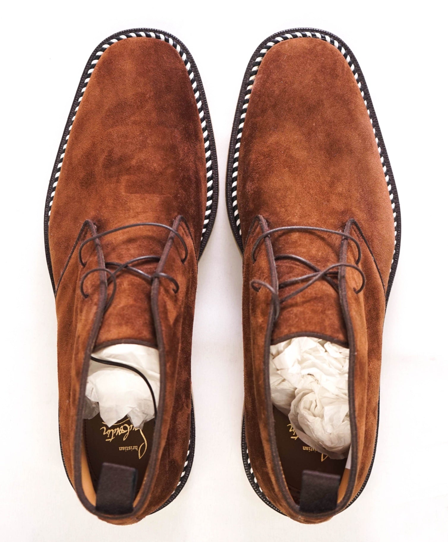 $1,150 Christian Louboutin - Brown Suede Footwear - US 9 (42EU)