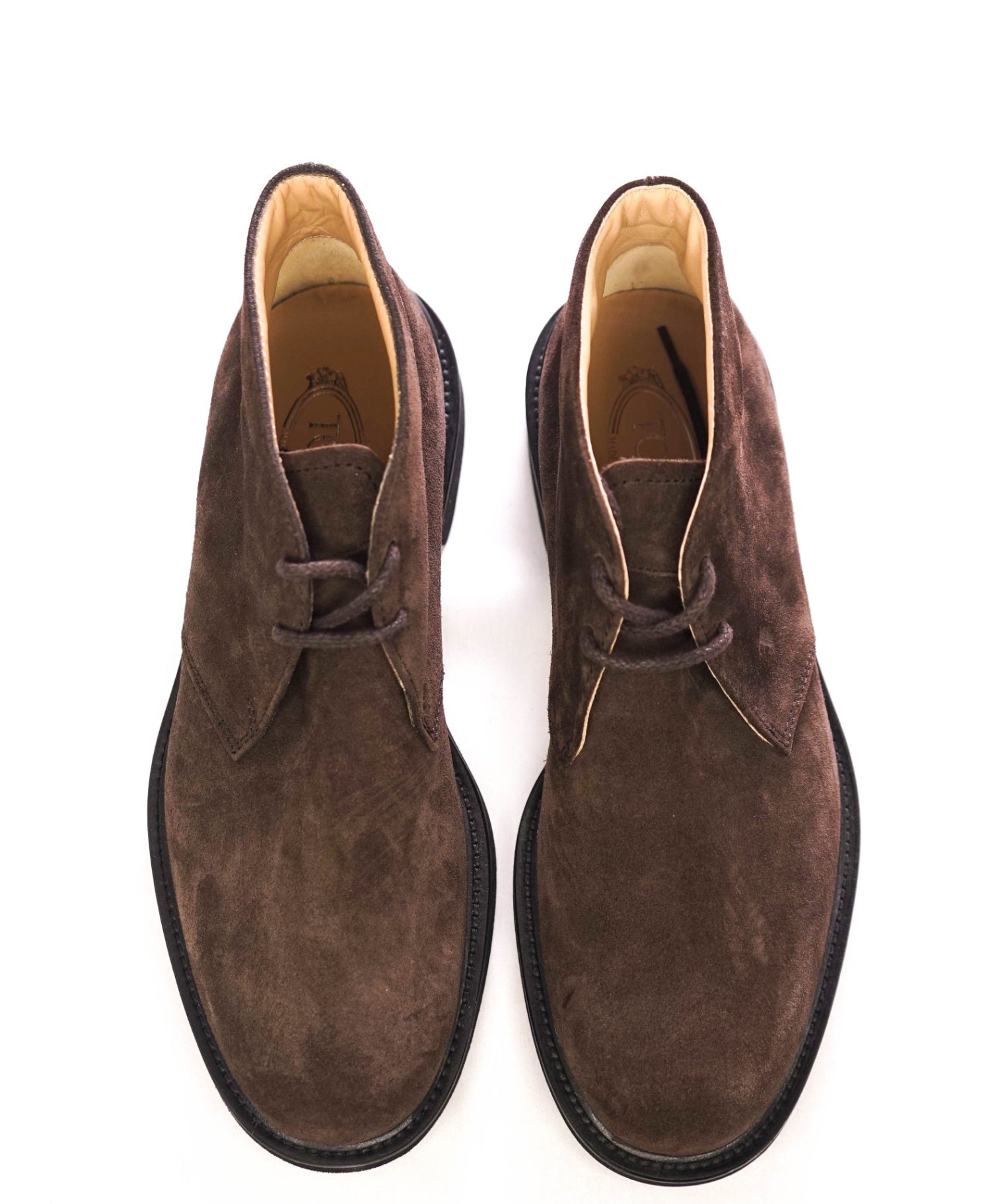 TOD’S - Suede "POLACCO GOMMA" Brown Chukka Boot - US 8 (7UK)