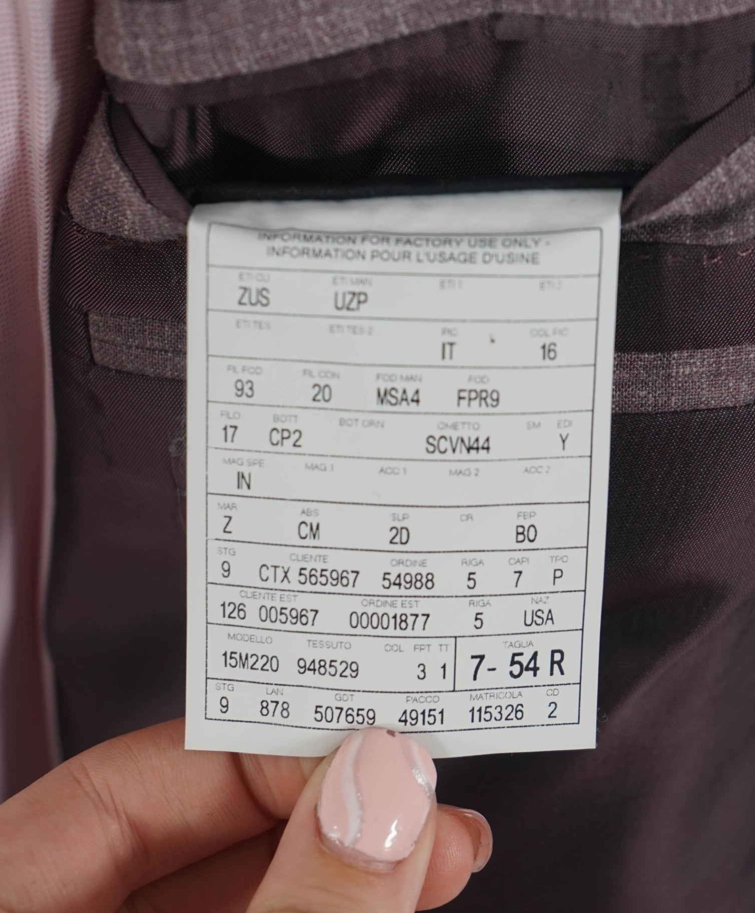 $2,695 ZEGNA - *Crossover* Pastel Pink Wool/Silk/Linen Blazer - 44R