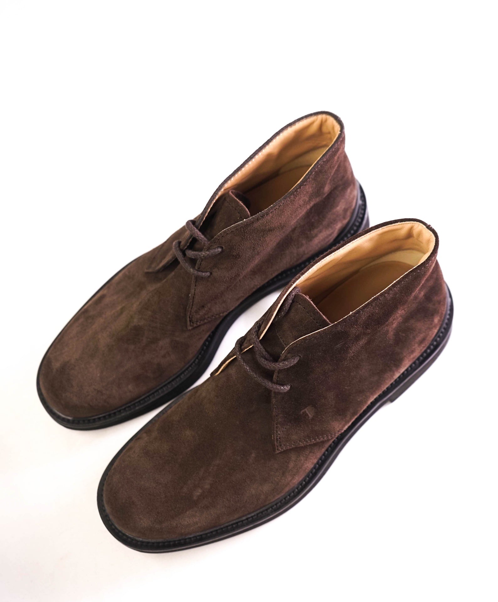TOD’S - Suede "POLACCO GOMMA" Brown Chukka Boot - US 8 (7UK)