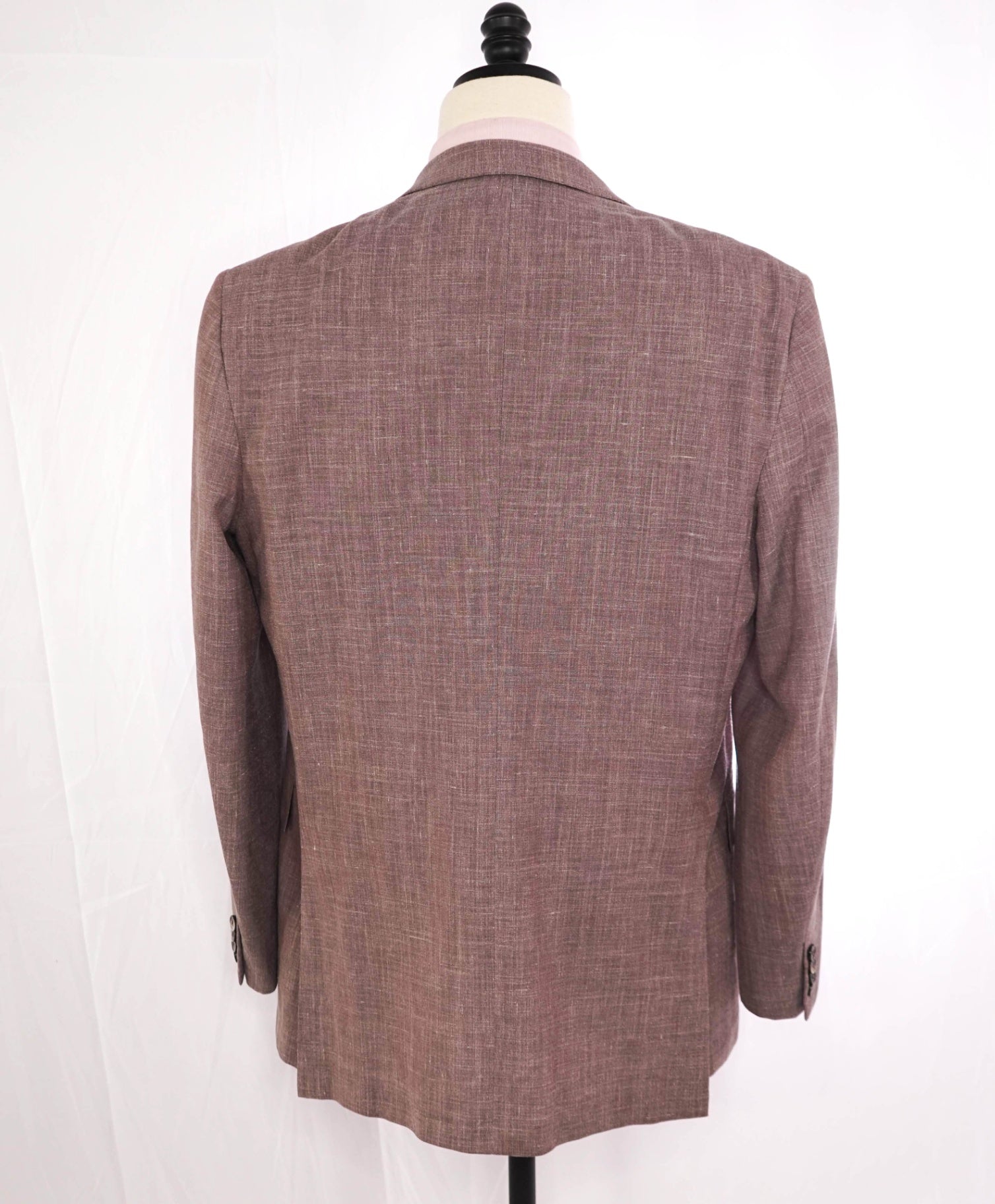 $2,695 ZEGNA - *Crossover* Pastel Pink Wool/Silk/Linen Blazer - 44R