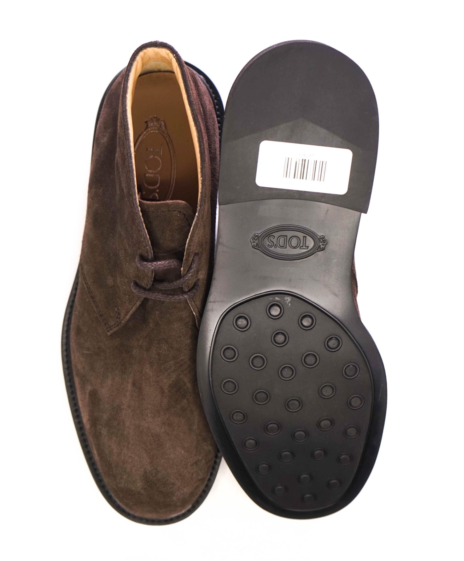 TOD’S - Suede "POLACCO GOMMA" Brown Chukka Boot - US 8 (7UK)