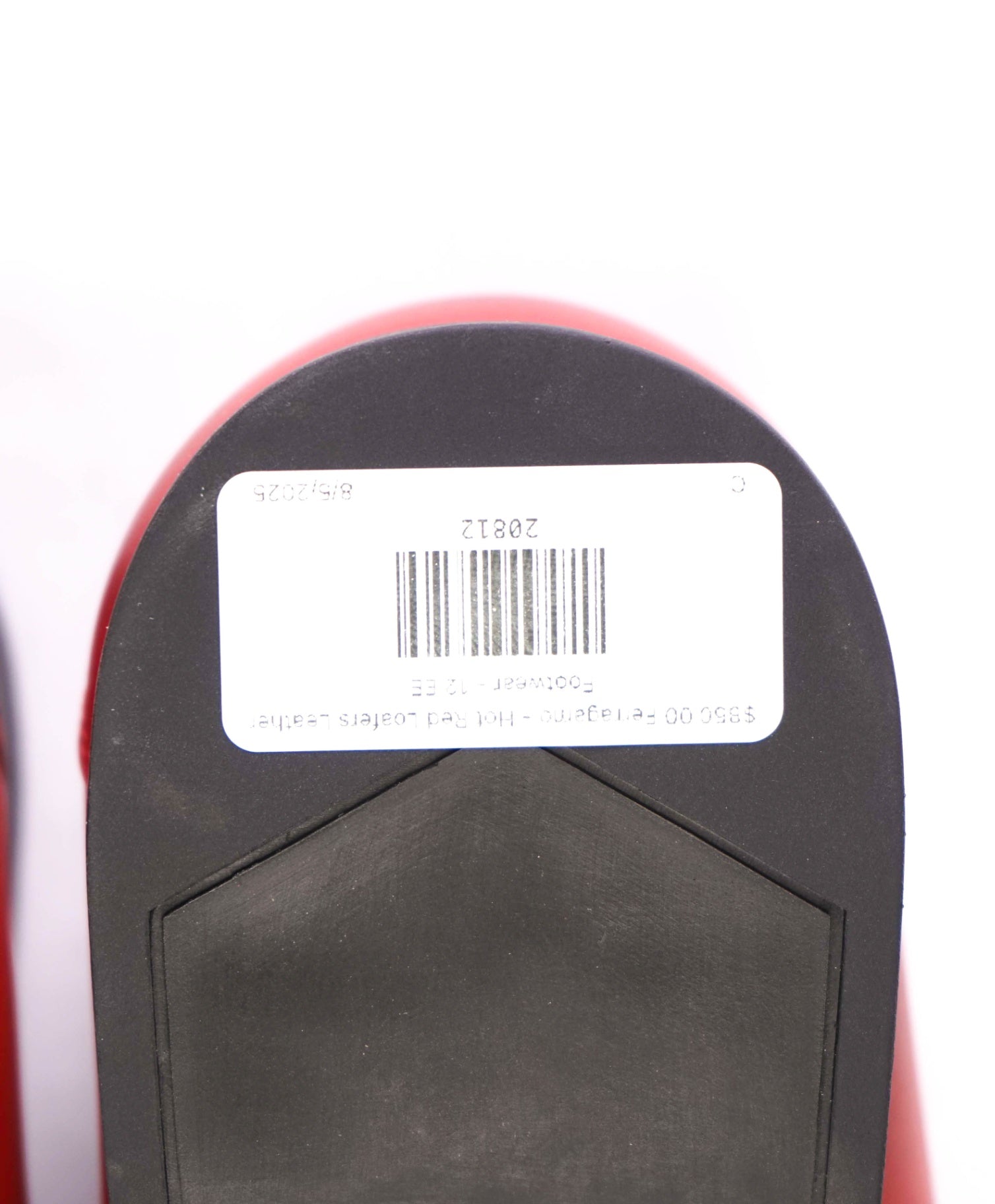 $850 Salvatore Ferragamo "GRANDIOSO" Red Gradient Loafers 12 EE