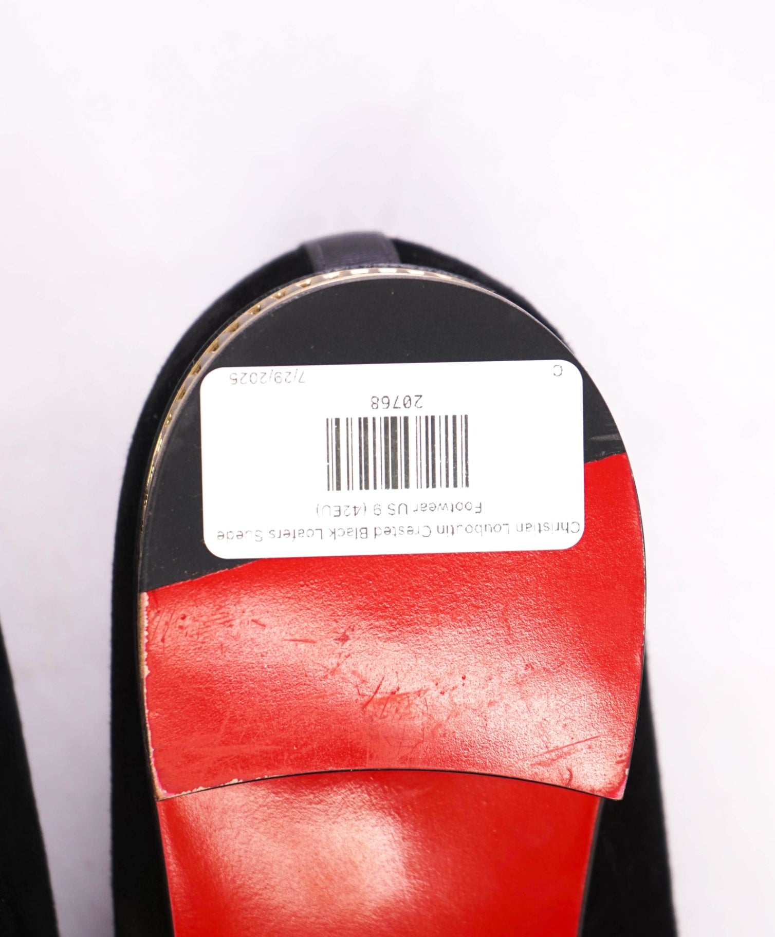 $1,250 CHRISTIAN LOUBOUTIN - *Colonnaki* "CREST" Loafers - US 9 (42EU)