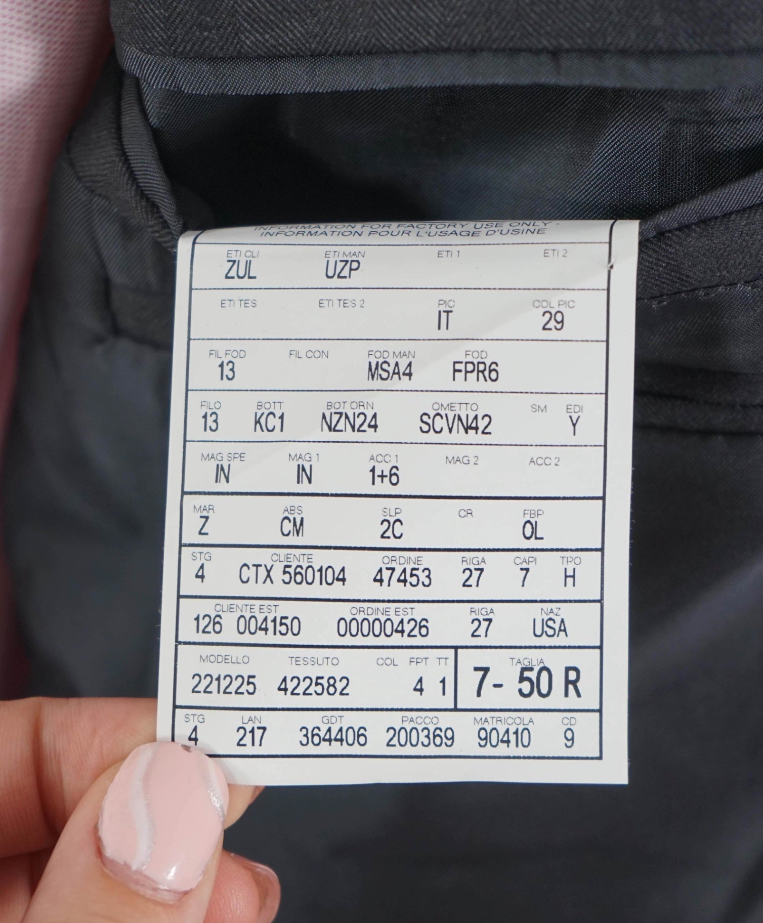 $3,290 ZEGNA-“HIGH PERFORMANCE” Gray Herringbone Blazer- 40R