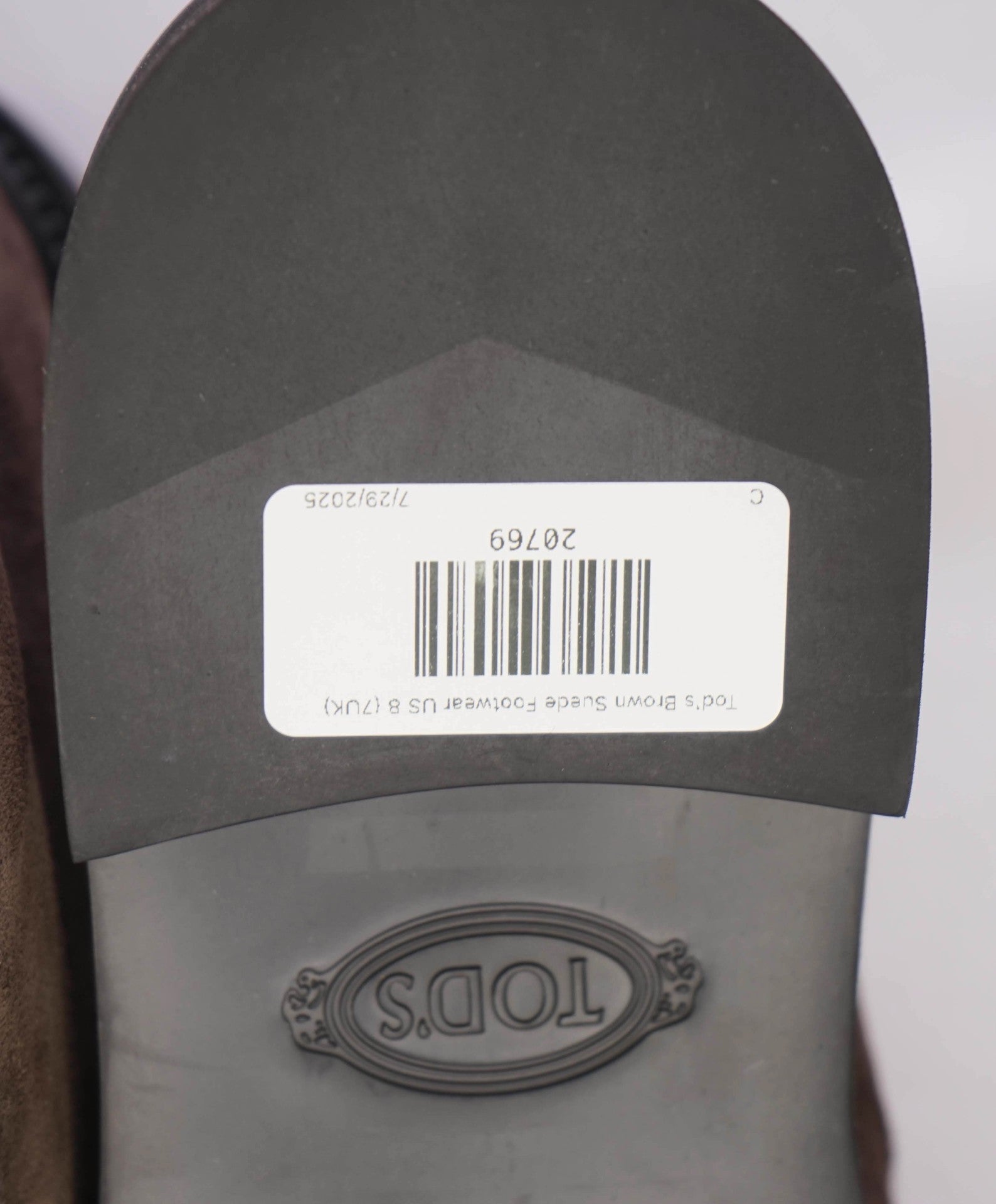 TOD’S - Suede "POLACCO GOMMA" Brown Chukka Boot - US 8 (7UK)