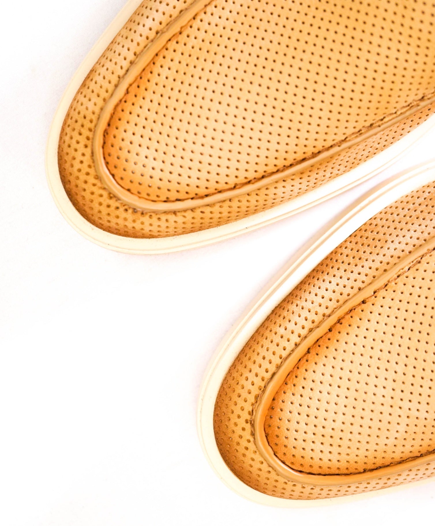 $790 SANTONI Sand Suede "SUMMER WALK" Loafers US 9 (UK8)