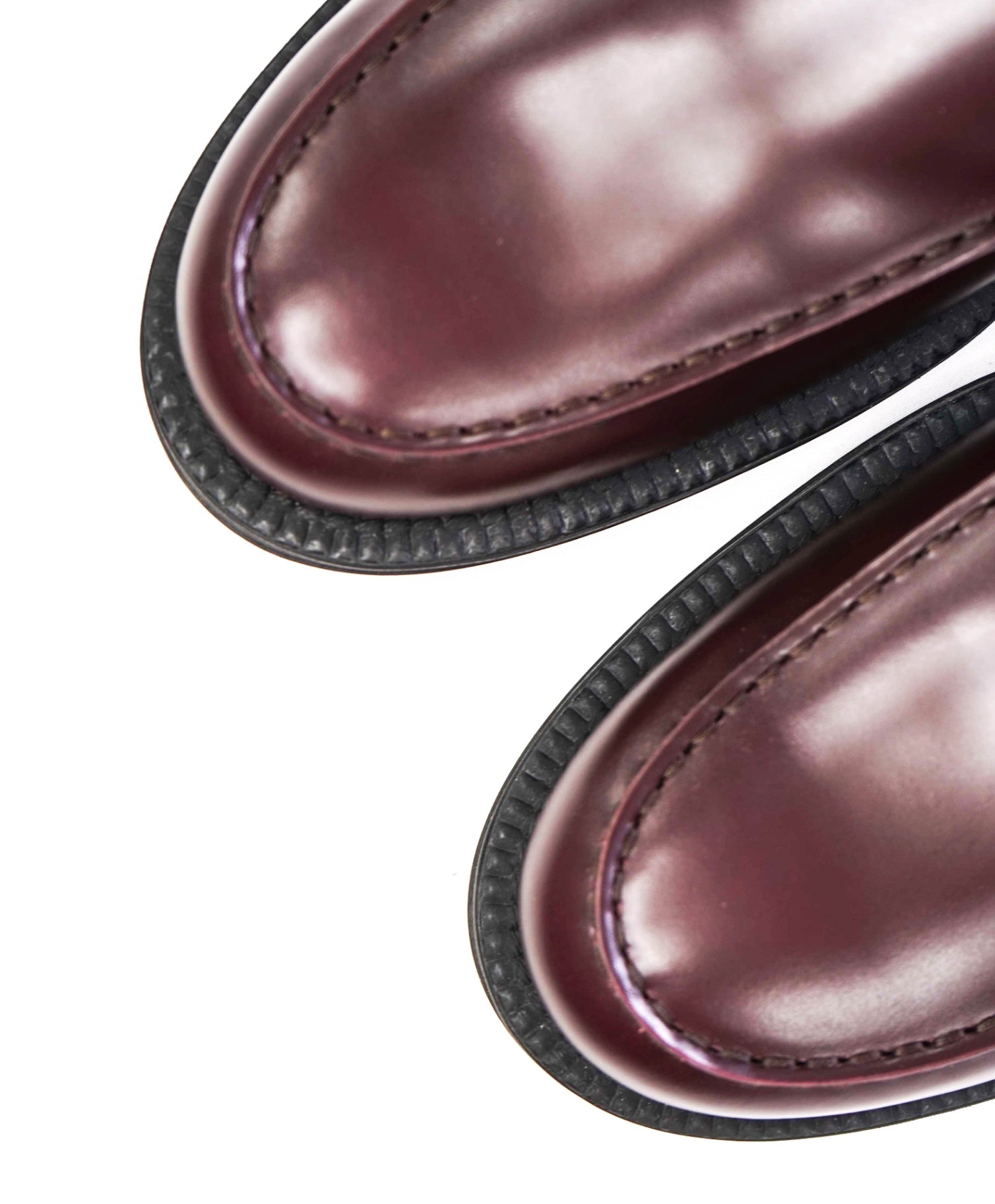 $750 TOD'S - Dark Cherry Brown "Boston" Loafers - US 12.5 (11.5UK)