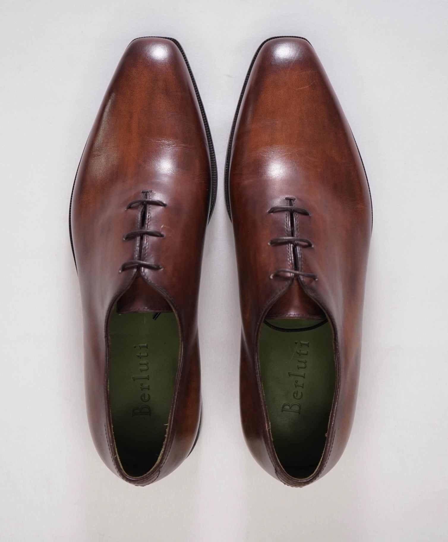$2,600 BERLUTI Blake Whole-Cut Venezia Leather Oxfords 7US (6UK)