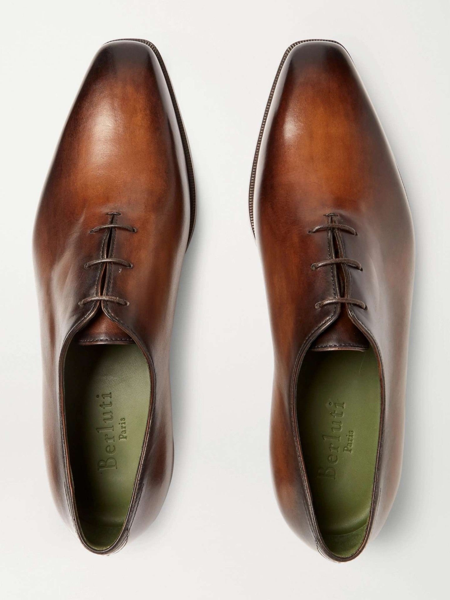$2,600 BERLUTI Blake Whole-Cut Venezia Leather Oxfords 7US (6UK)
