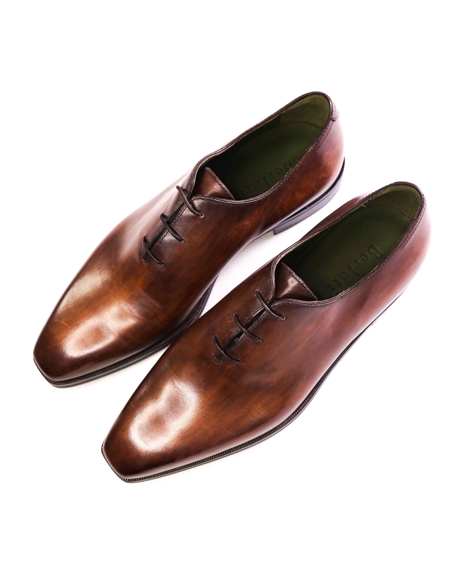 $2,600 BERLUTI Blake Whole-Cut Venezia Leather Oxfords 7US (6UK)