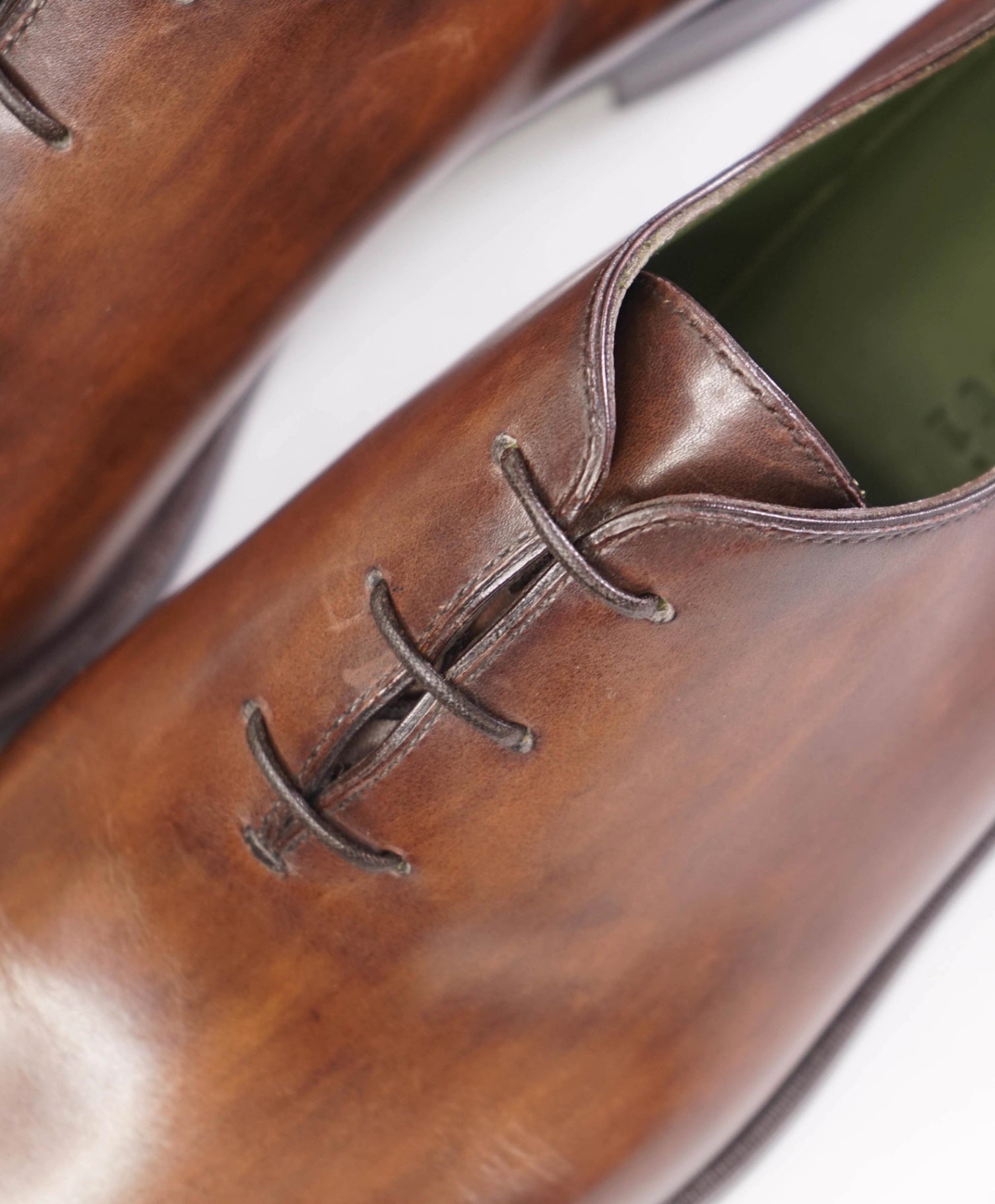 $2,600 BERLUTI Blake Whole-Cut Venezia Leather Oxfords 7US (6UK)