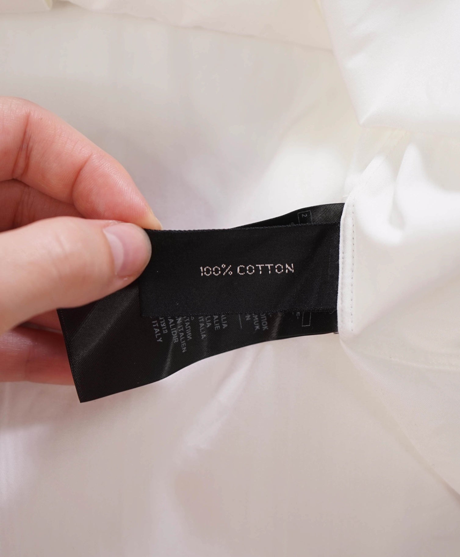 $990 Tom Ford - White pleated Tuxedo Cotton Shirt - 46/18