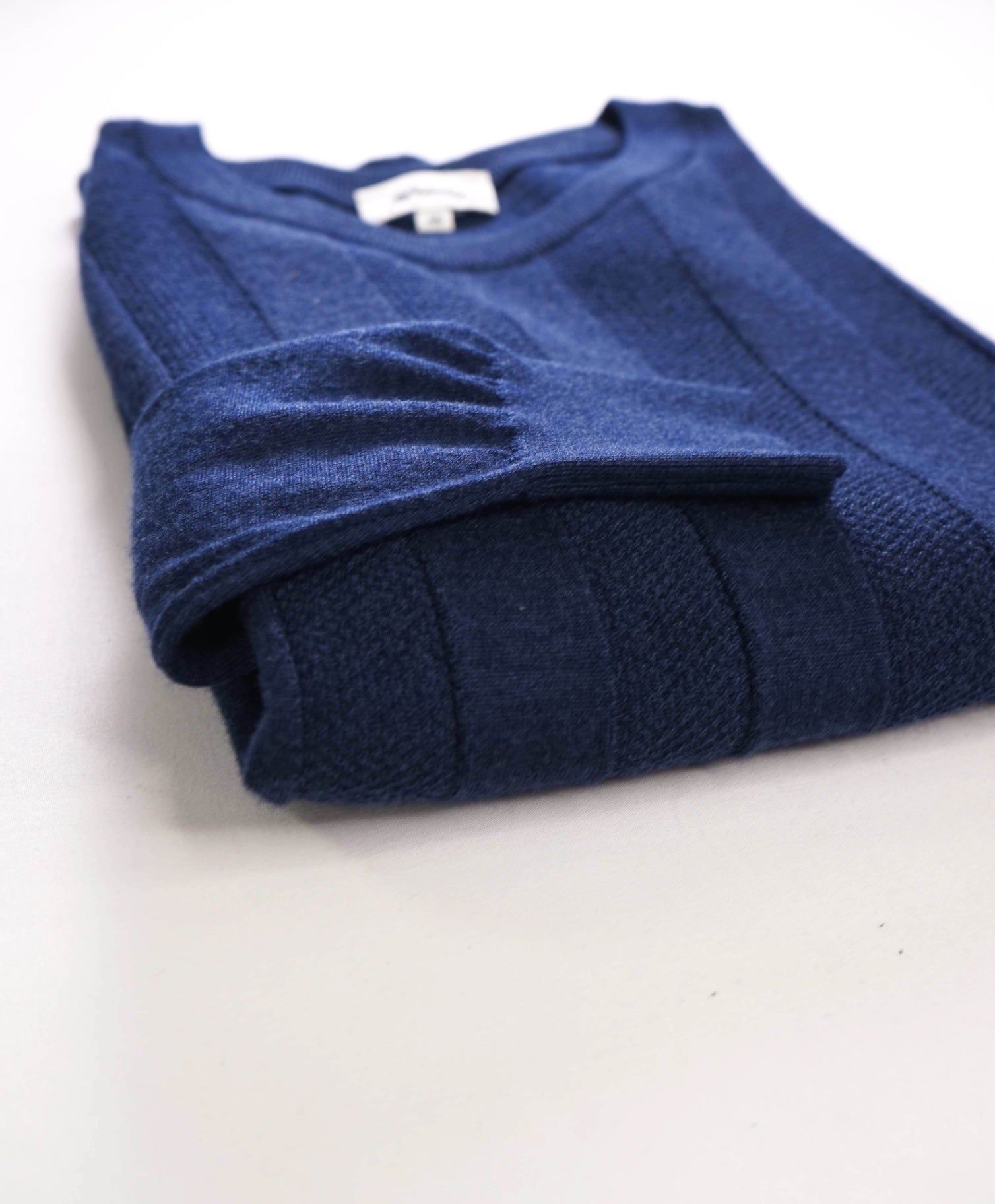 $1,095 Brioni - Navy Wool/Silk/Cashmere Crewneck Sweater - 38 (S)