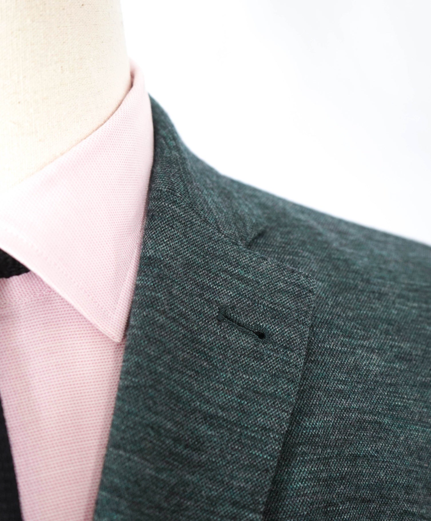 $995 LORO PIANA - For Saks Fifth Ave “CAPOLAVORO” Green Blazer- 44R