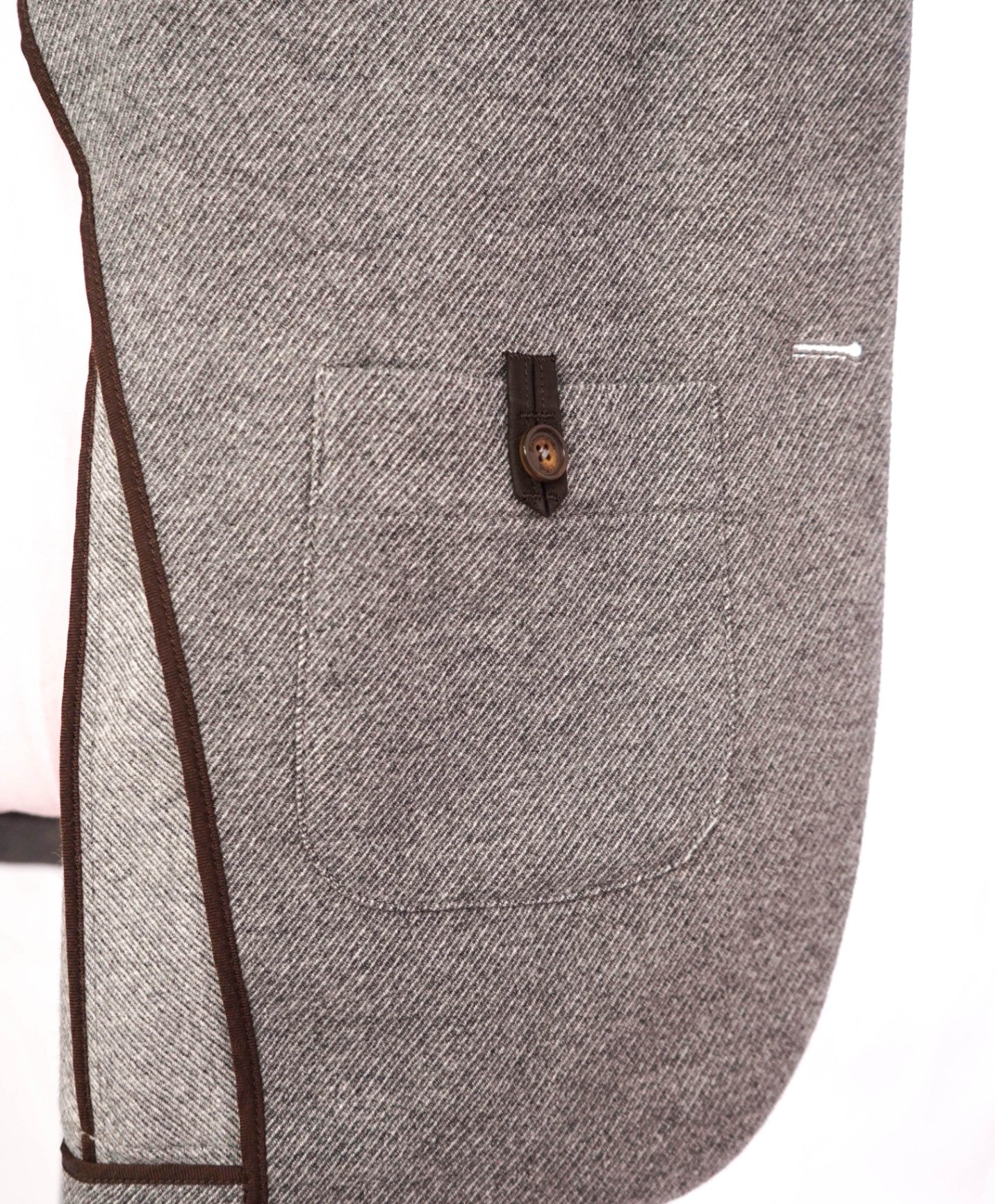 $3,290 ZEGNA - Gray "TROFEO" Wool/Cashmere Jacket Blazer - 42R
