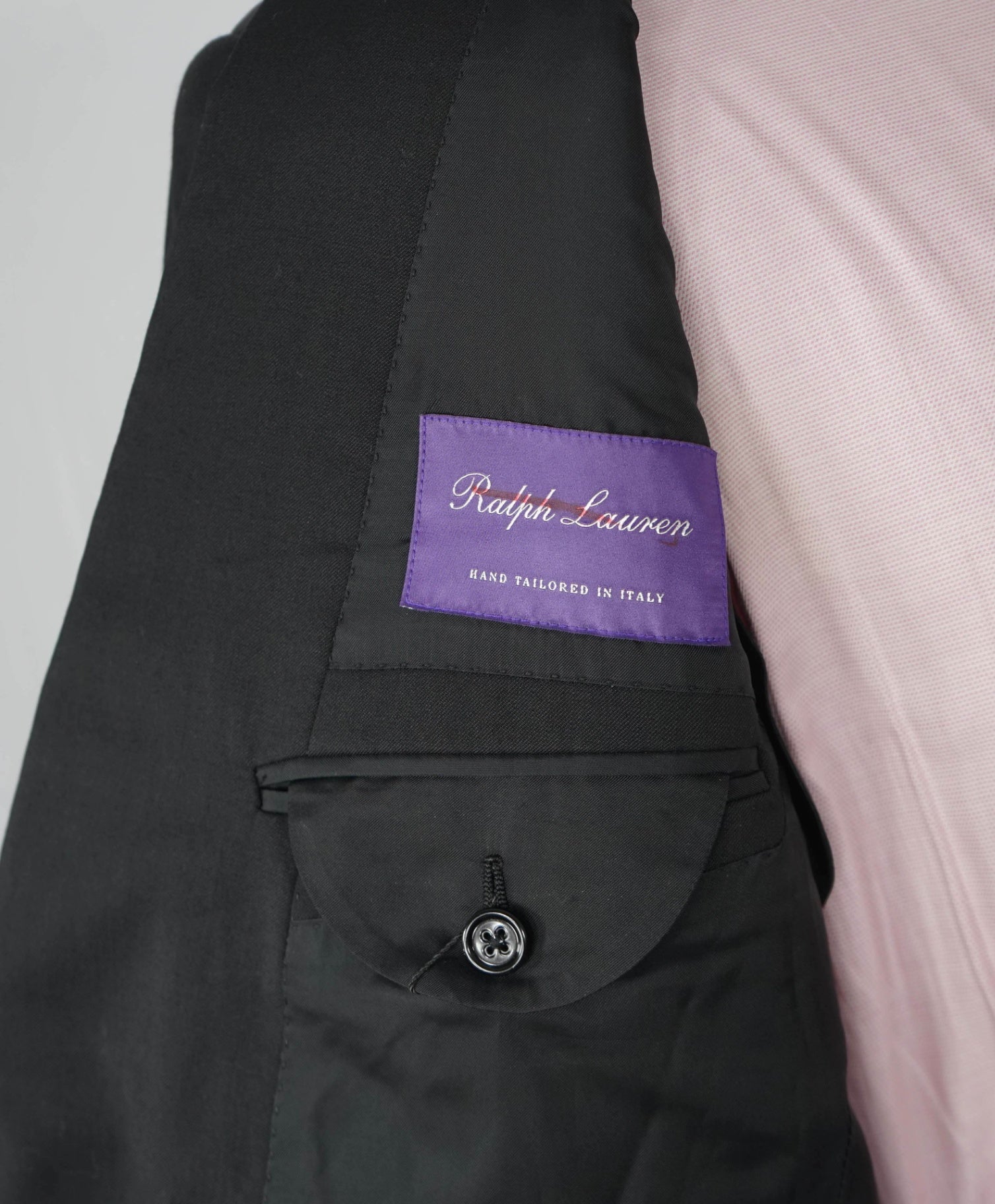 $2,695 RALPH LAUREN PURPLE LABEL - *DOUG* Black Blazer - - 40R