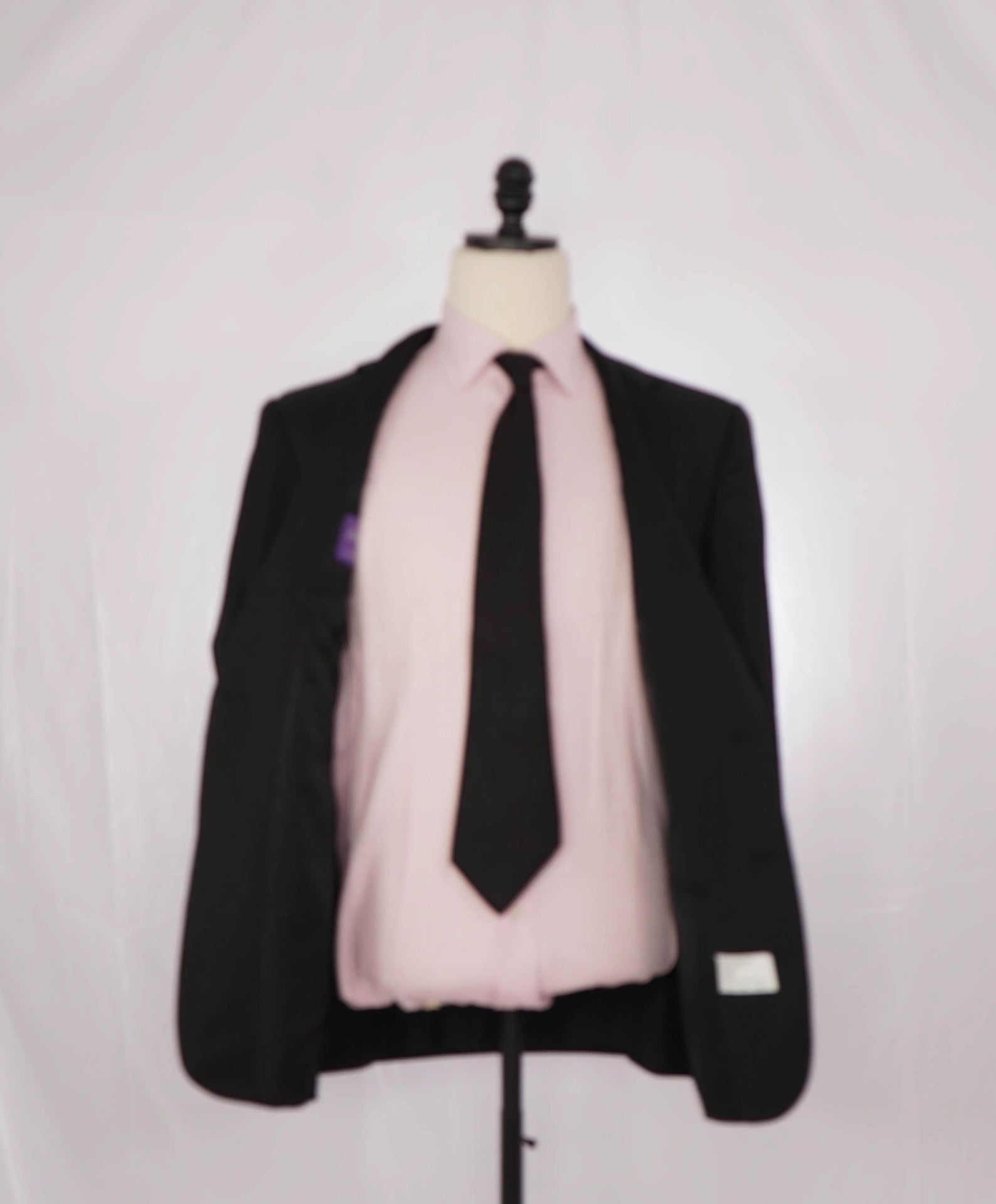$2,695 RALPH LAUREN PURPLE LABEL - *DOUG* Black Blazer - - 40R
