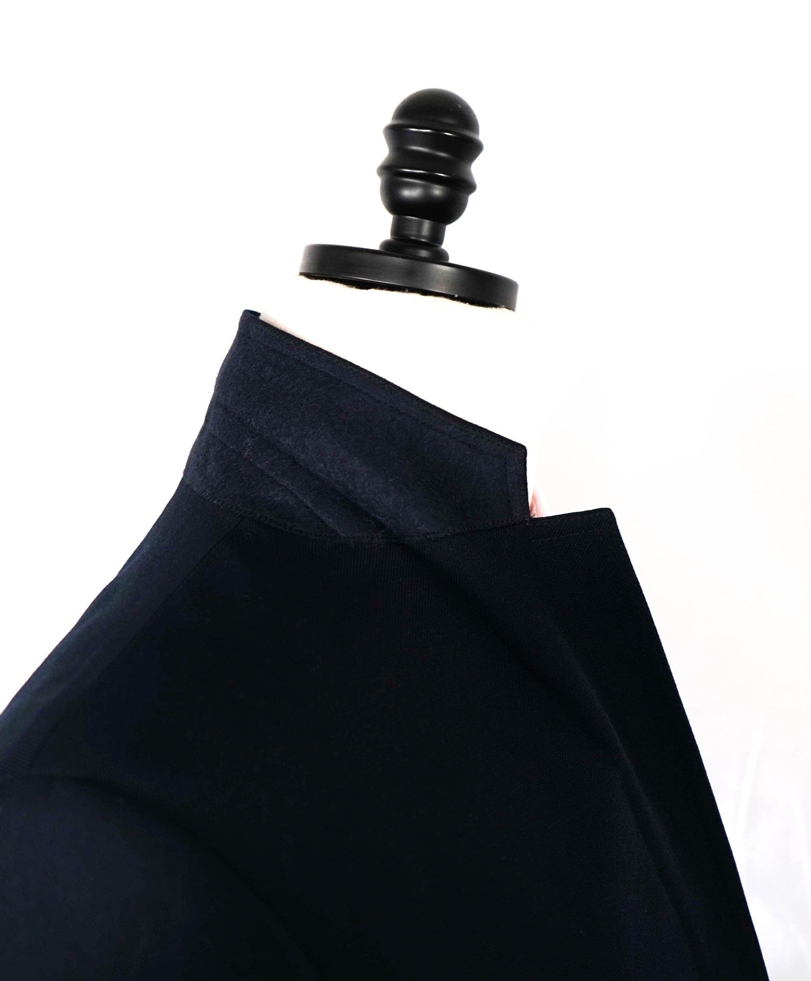 $2,895 MONCLER - Navy Wool Blend Padded Blazer Jacket - (Sz4) XL 42