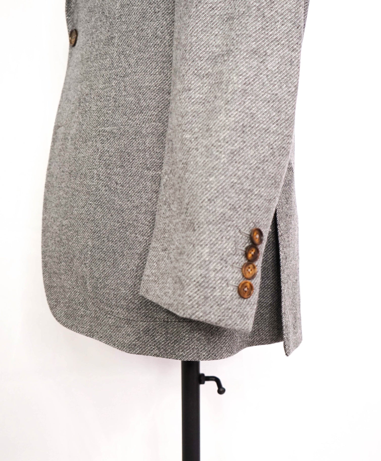 $3,290 ZEGNA - Gray "TROFEO" Wool/Cashmere Jacket Blazer - 42R