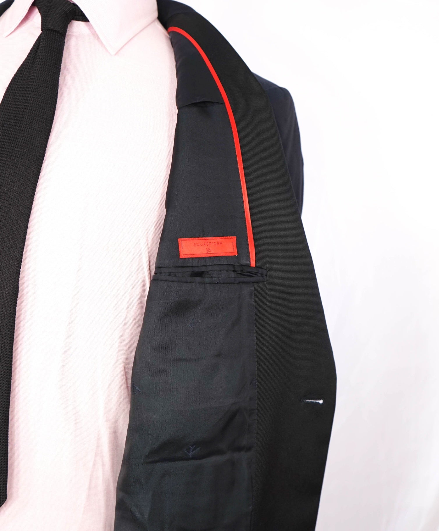 $3,595 ISAIA - "AQUASPIDER" PEAK LAPEL 1-Pc Navy Tuxedo Jacket - 40R