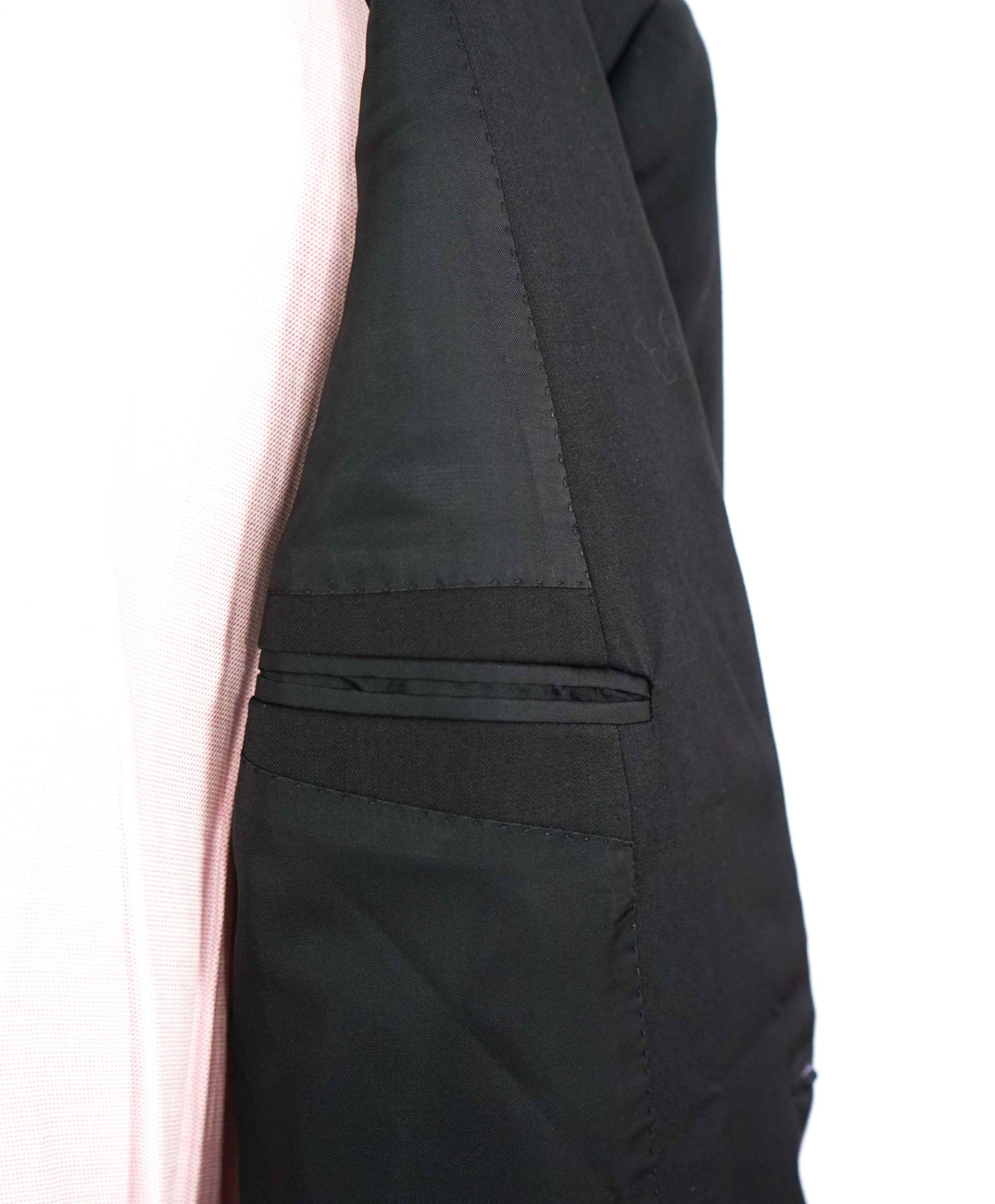$2,695 RALPH LAUREN PURPLE LABEL - *DOUG* Black Blazer - - 40R