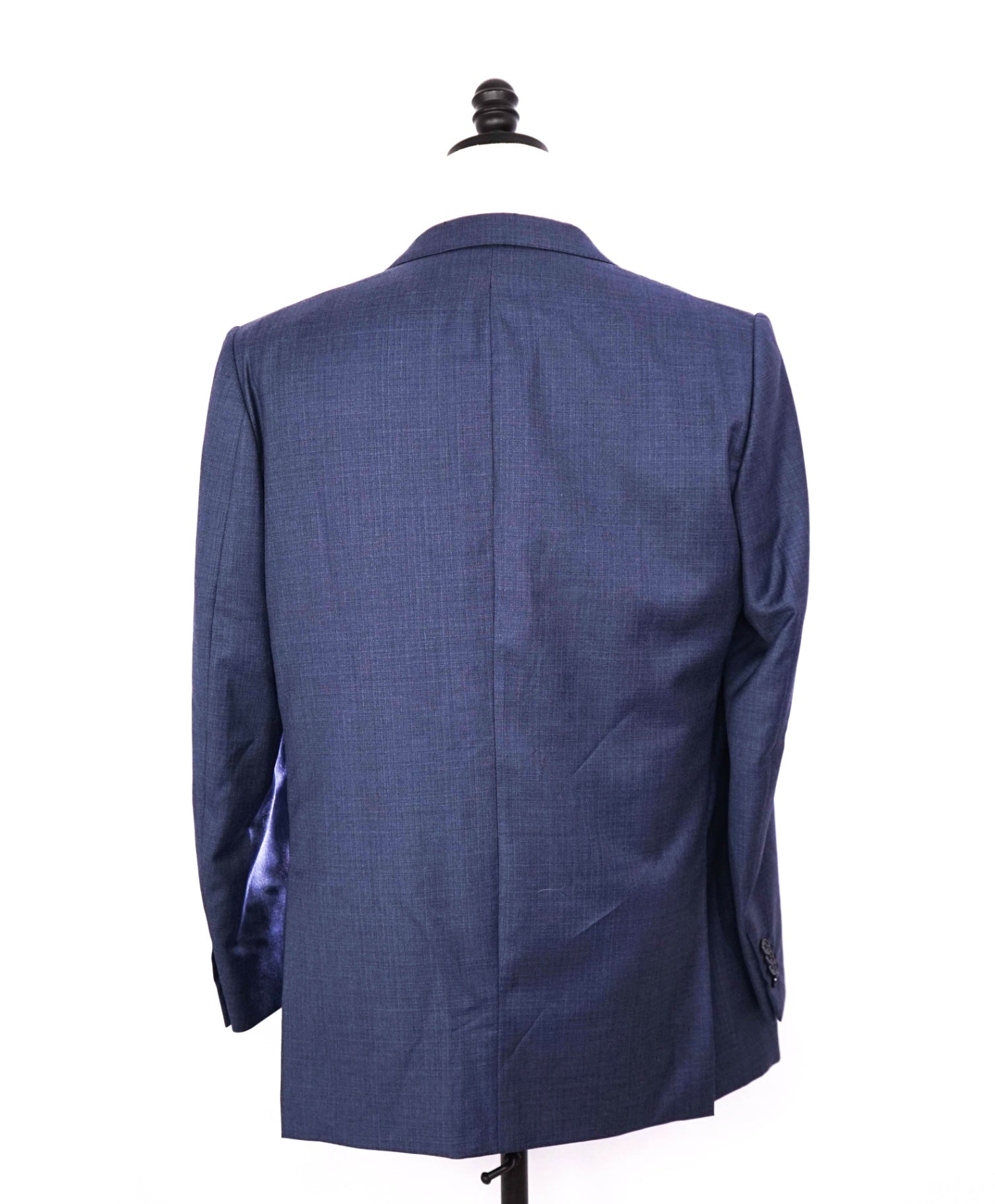 $3,250 ZEGNA - "MULTISEASON" Semi-Lined Blue Wool Suit - 42R