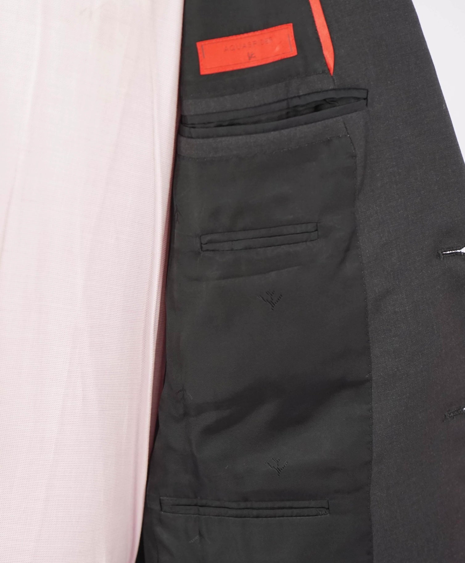 $3,995 ISAIA - Gray "AQUASPIDER" *CLOSET STAPLE* Coral Pin Suit -40R