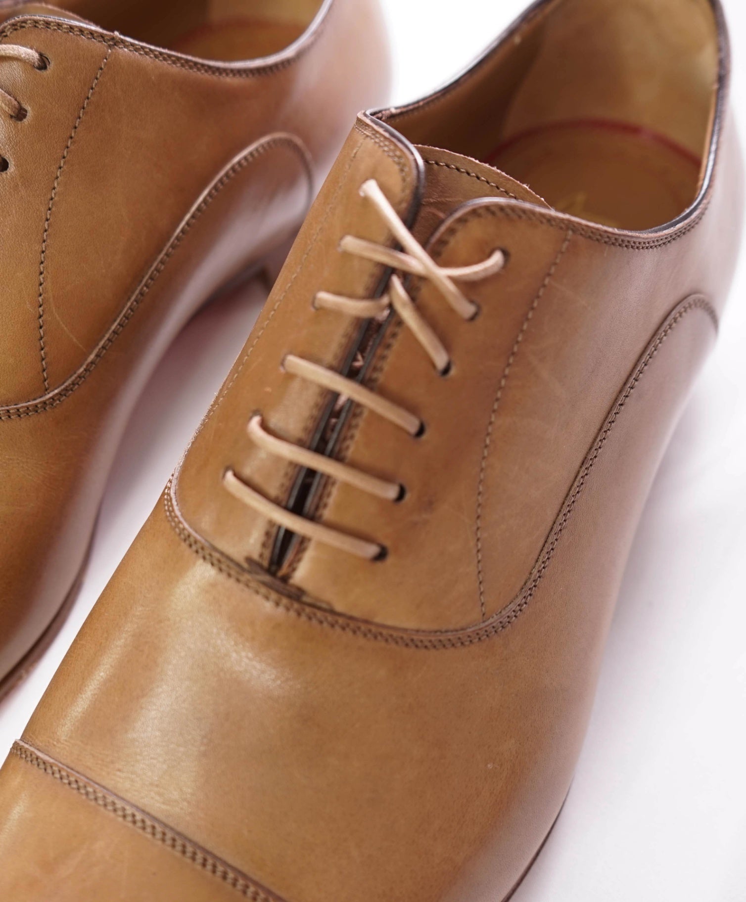 $1,050 CHRISTIAN LOUBOUTIN - *GREGGO* Brown Oxfords - US 9.5 (42.5EU)