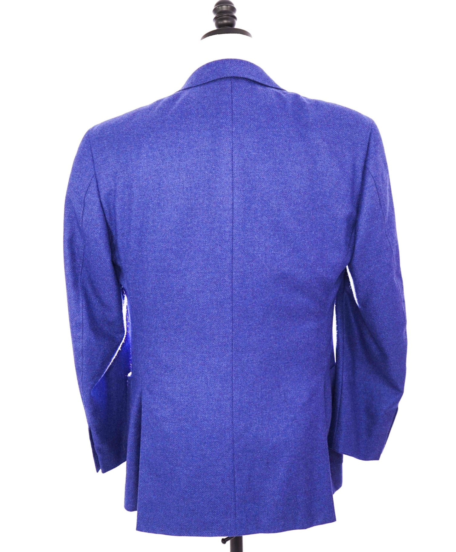 $3,295 CANALI - Royal Blue Twill PURE CASHMERE - 42R